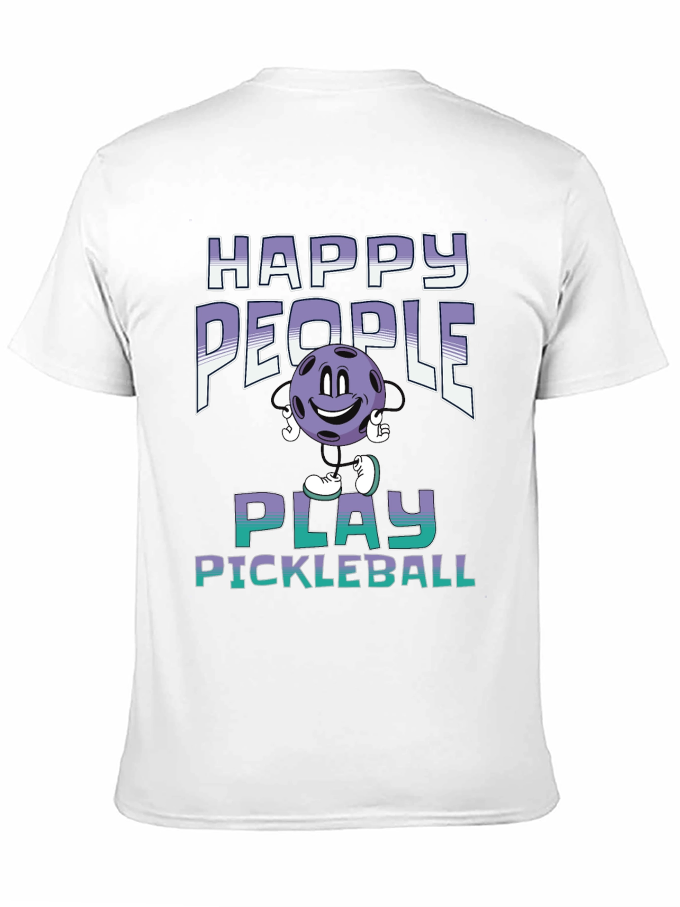 Happy People Play Pickleball T-Shirt