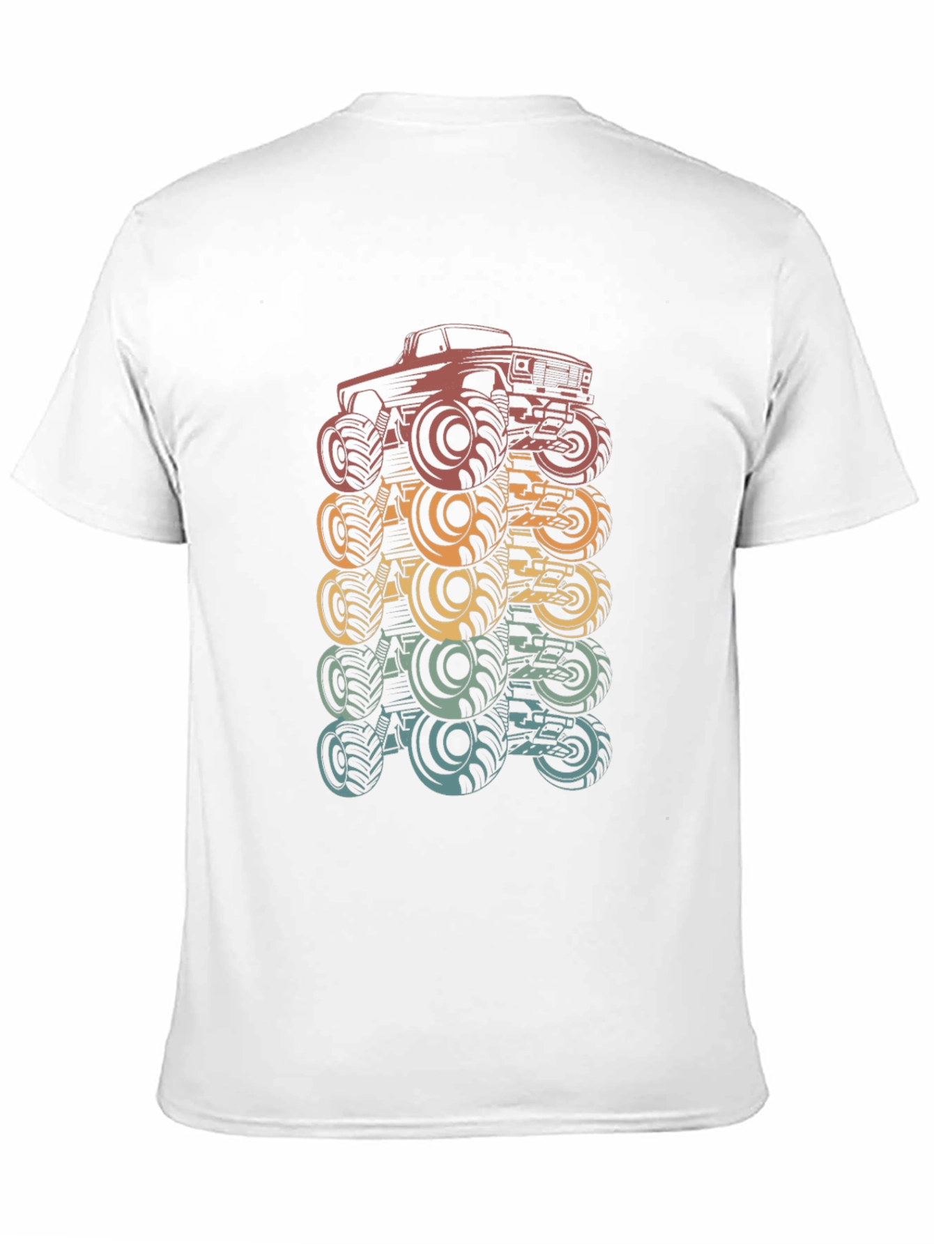 Retro Monster Truck Graphic T-Shirt