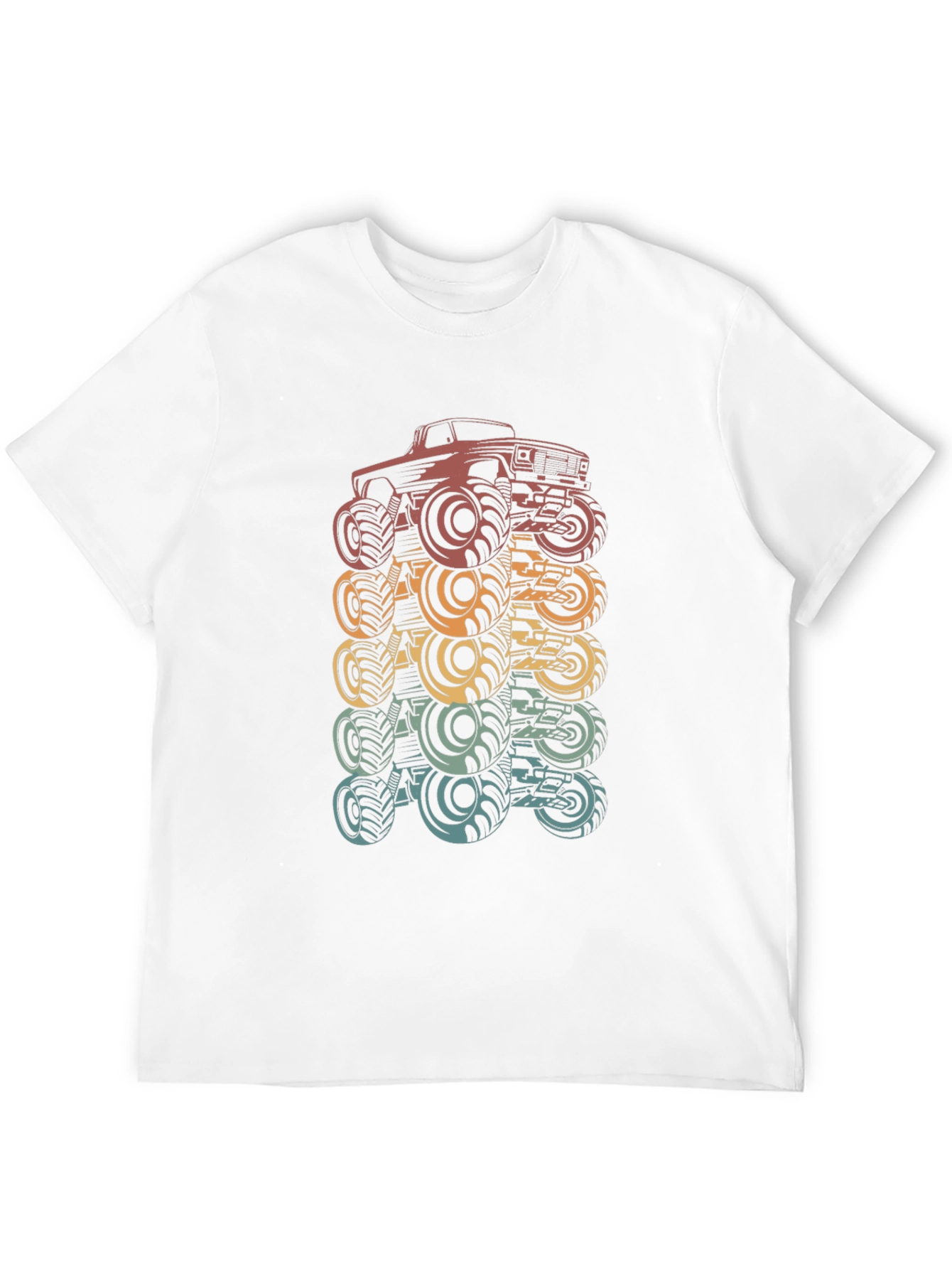 Retro Monster Truck Graphic T-Shirt
