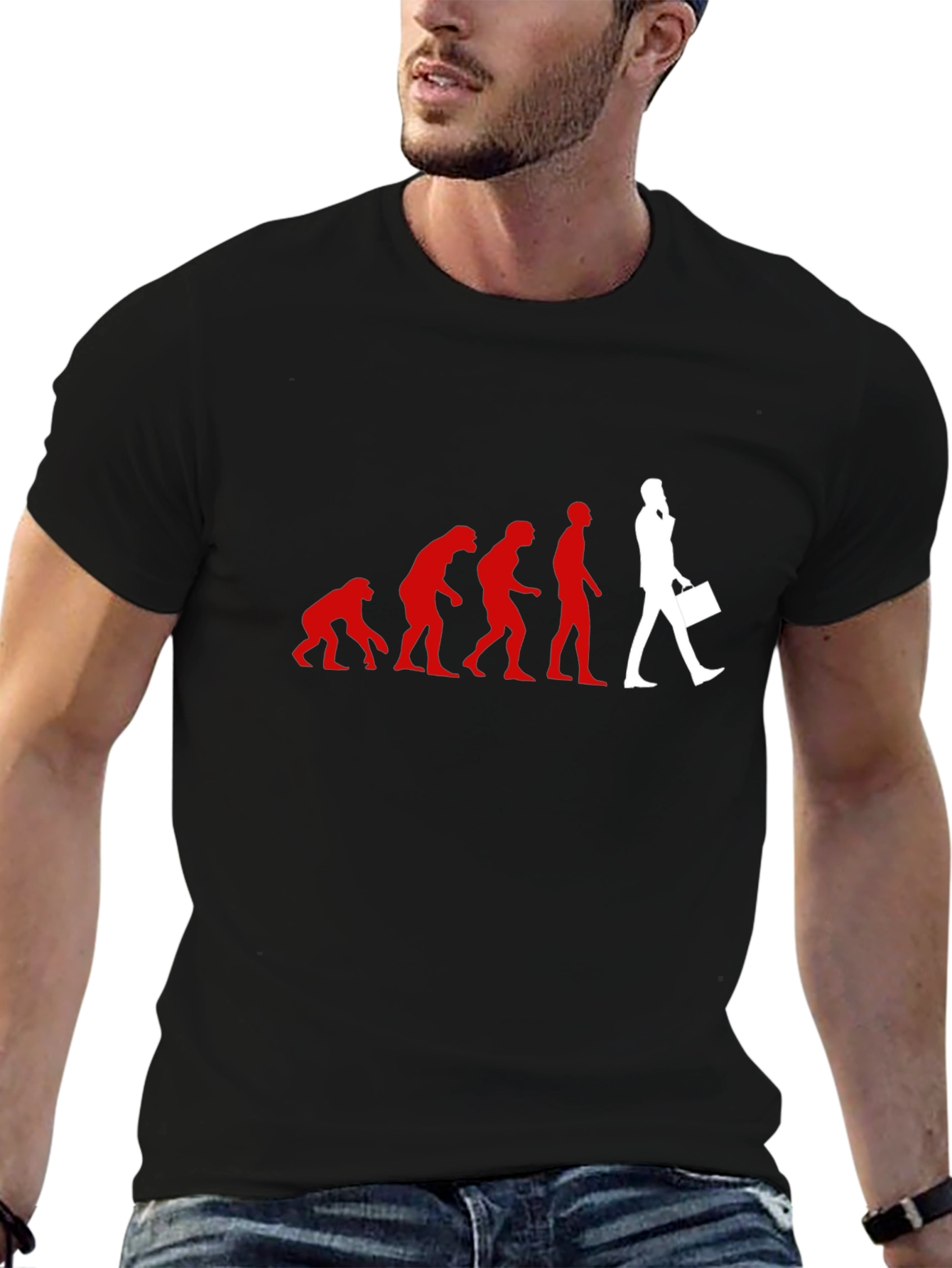 Evolution of Woman T-Shirt