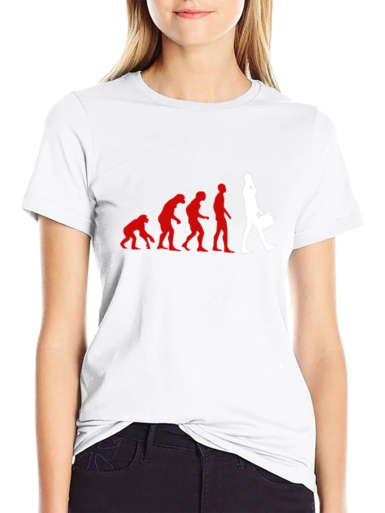 Evolution of Woman T-Shirt