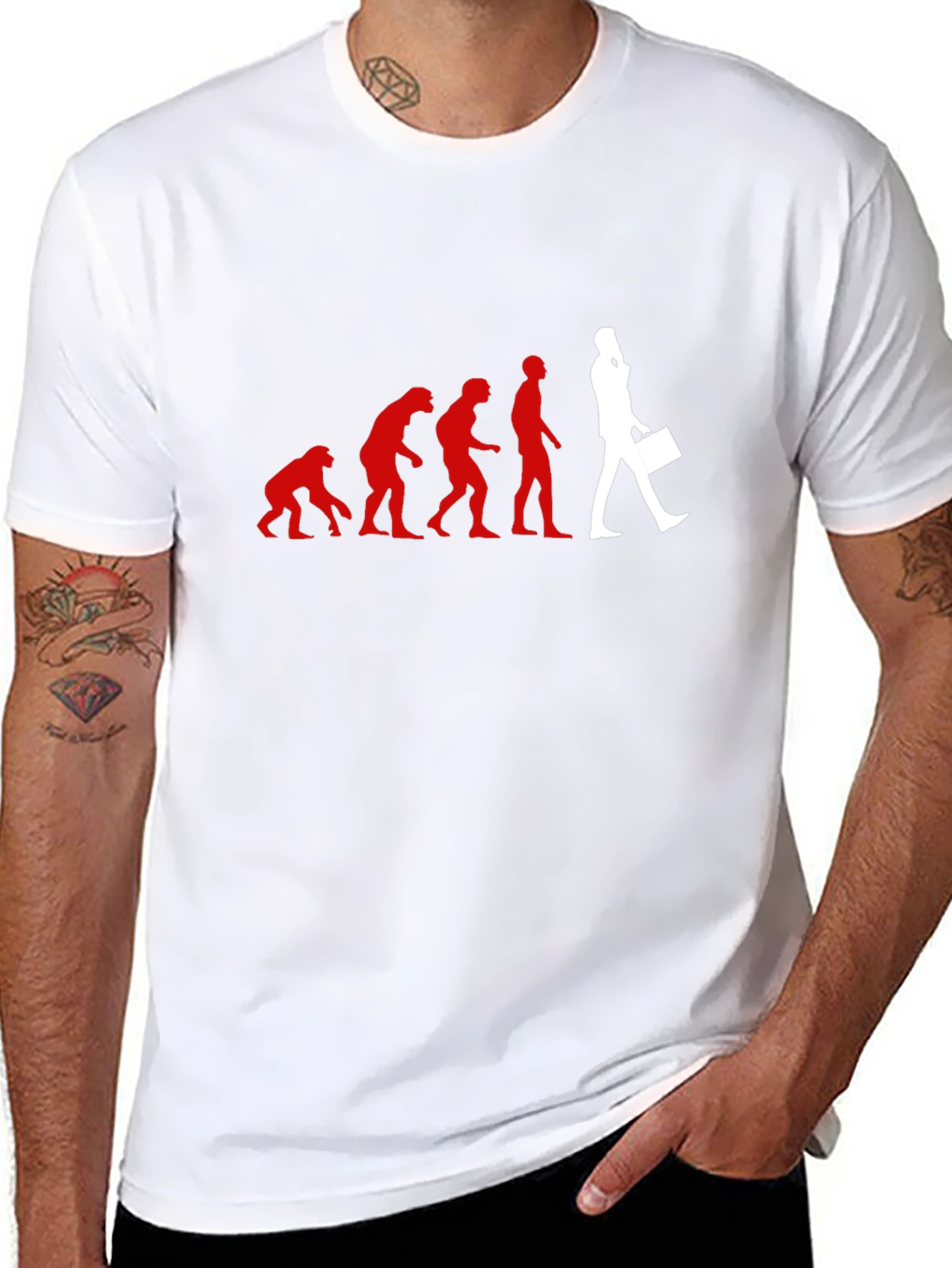 Evolution of Woman T-Shirt