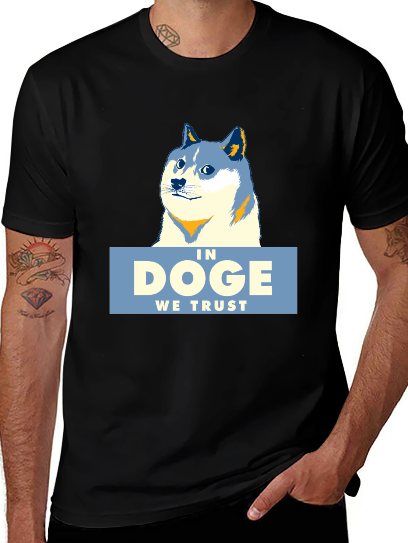 In Doge We Trust Graphic T-Shirt