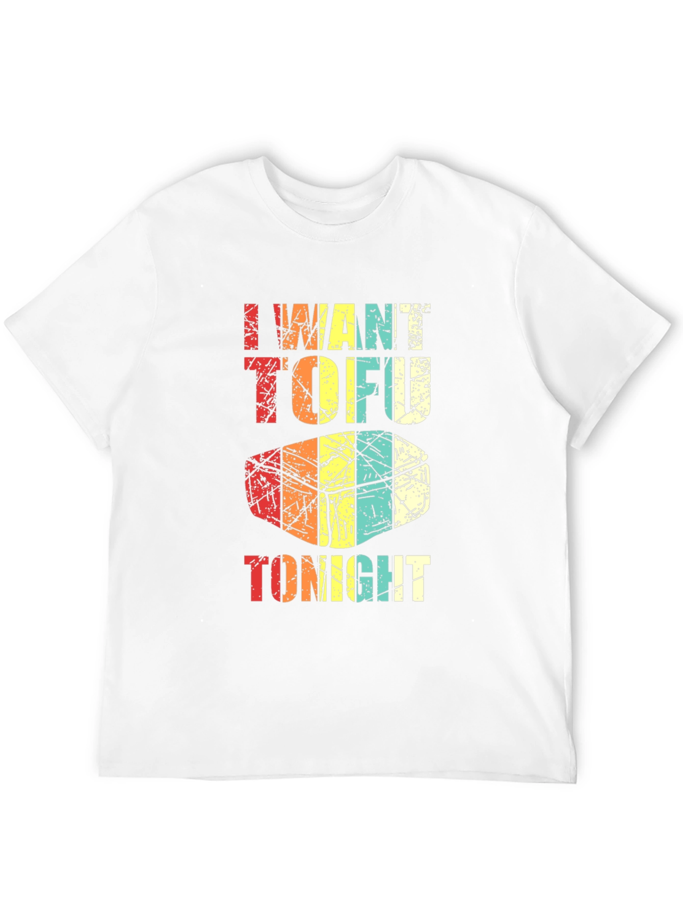 I Want Tofu Tonight Graphic Tee - Black