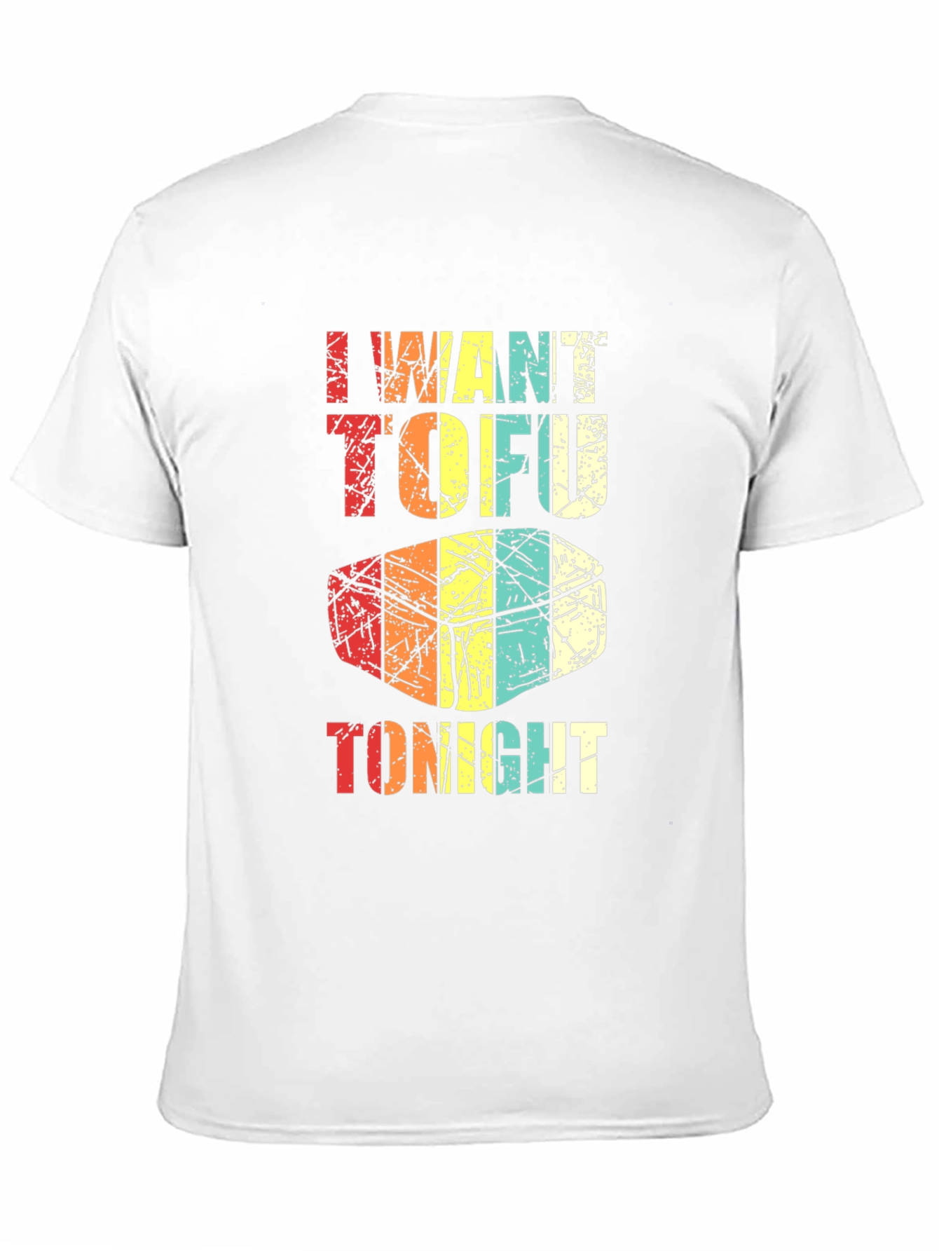 I Want Tofu Tonight Graphic Tee - Black
