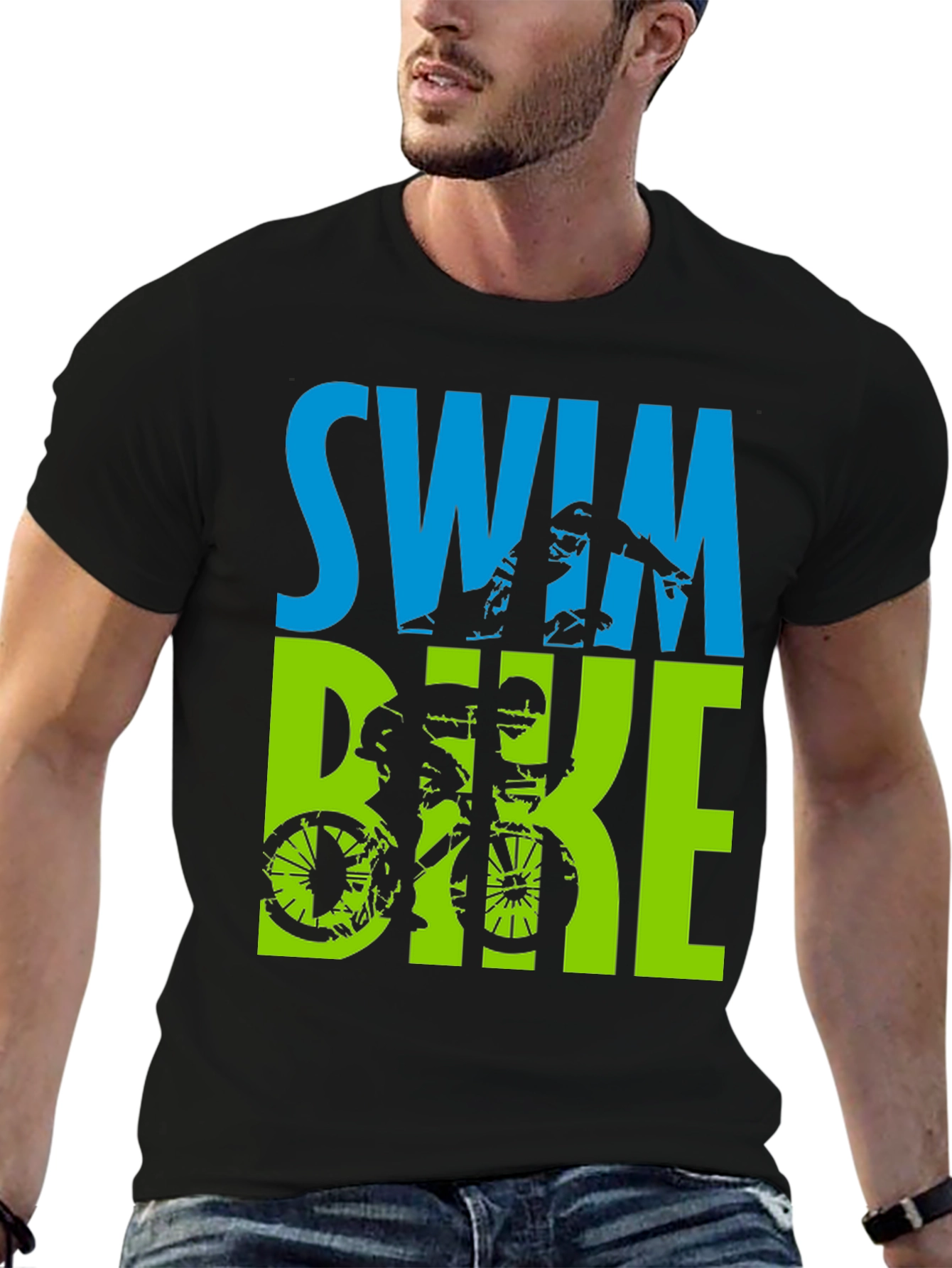 Triathlon Swim Bike T-Shirt