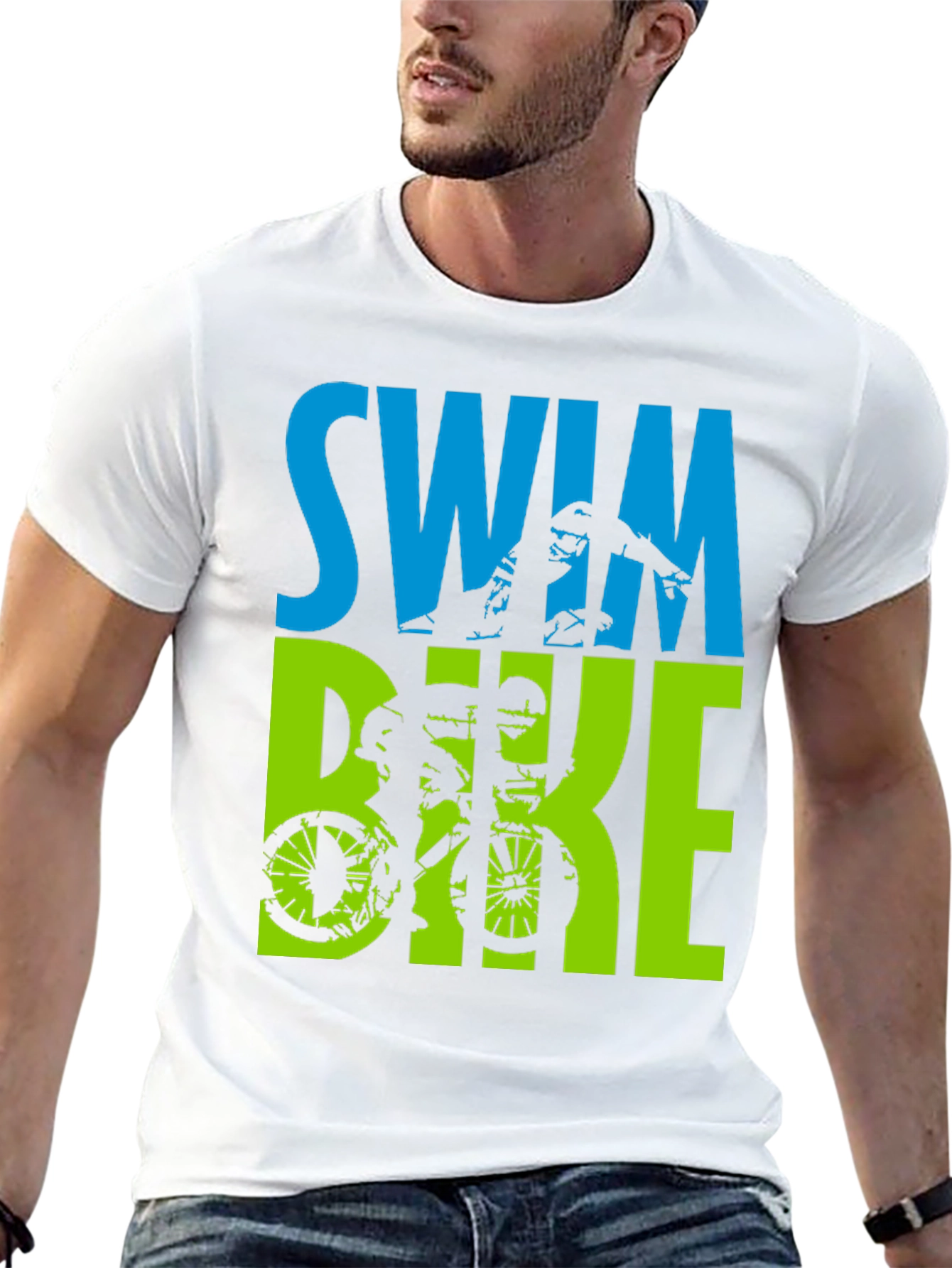 Triathlon Swim Bike T-Shirt