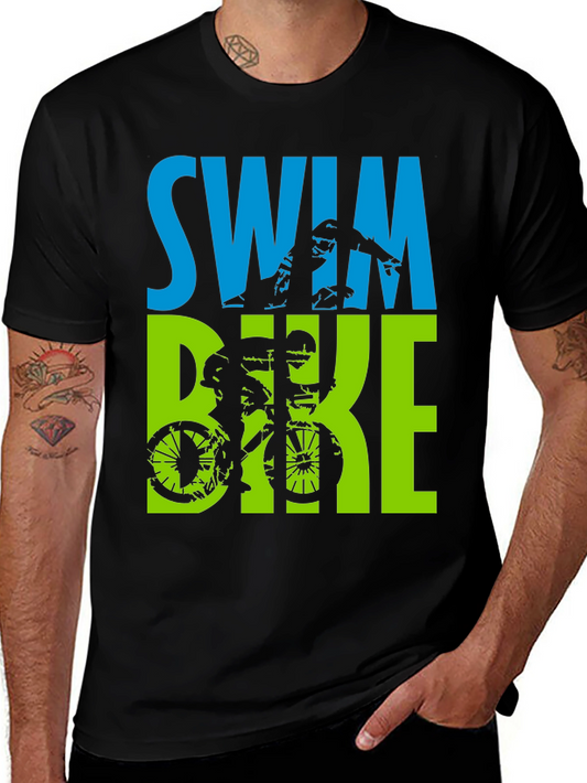 Triathlon Swim Bike T-Shirt