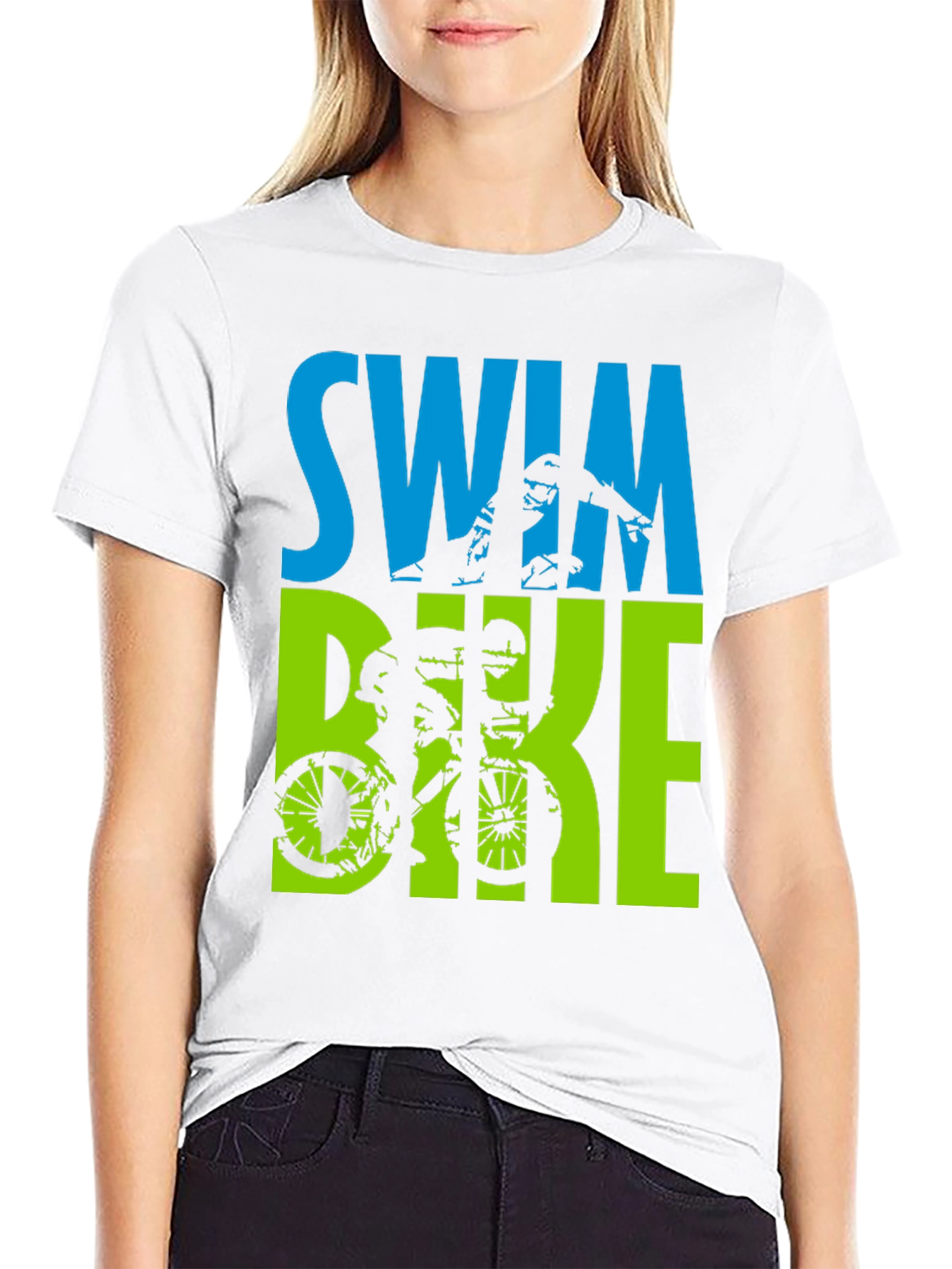 Triathlon Swim Bike T-Shirt