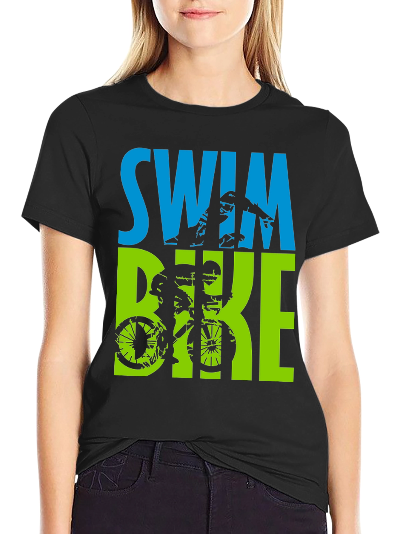 Triathlon Swim Bike T-Shirt