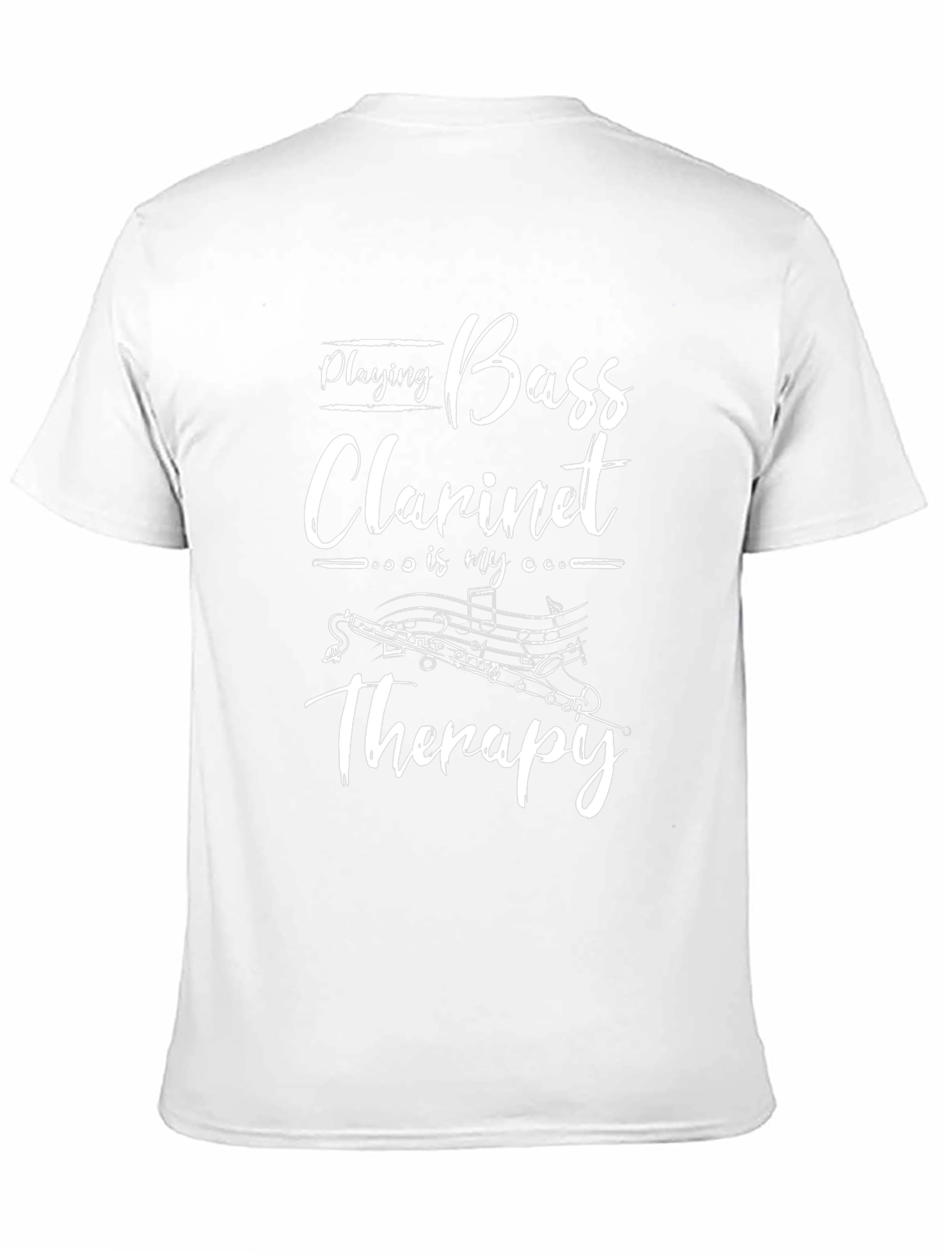 Bass Clarinet Therapy T-Shirt - Musician Gift
