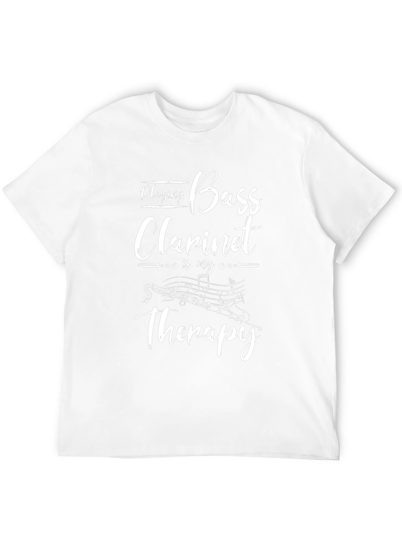 Bass Clarinet Therapy T-Shirt - Musician Gift