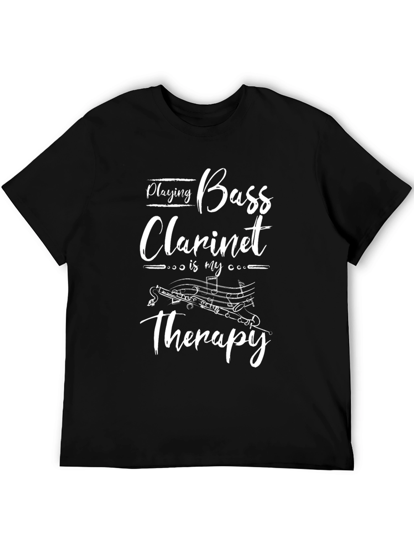 Bass Clarinet Therapy T-Shirt - Musician Gift