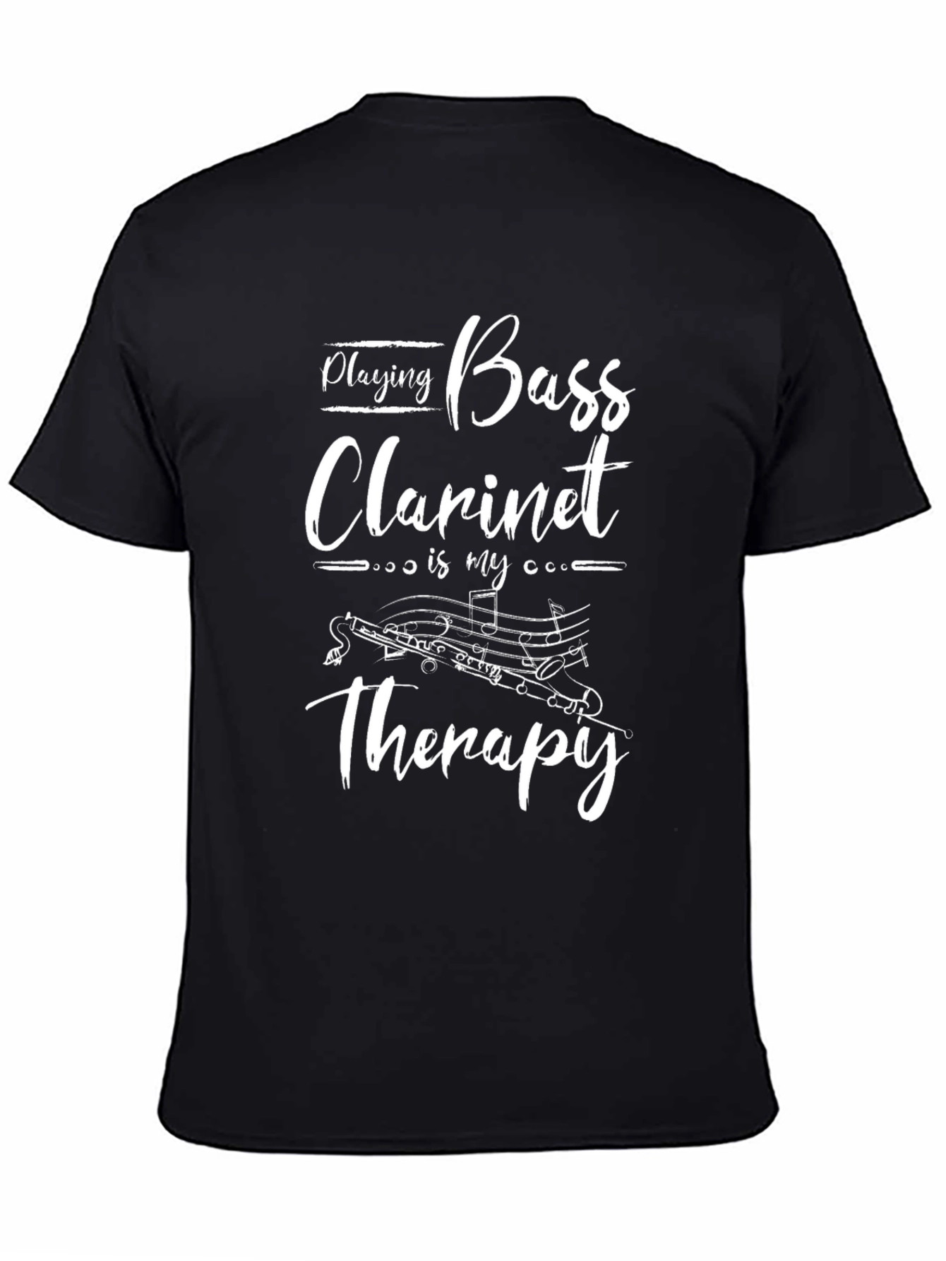 Bass Clarinet Therapy T-Shirt - Musician Gift