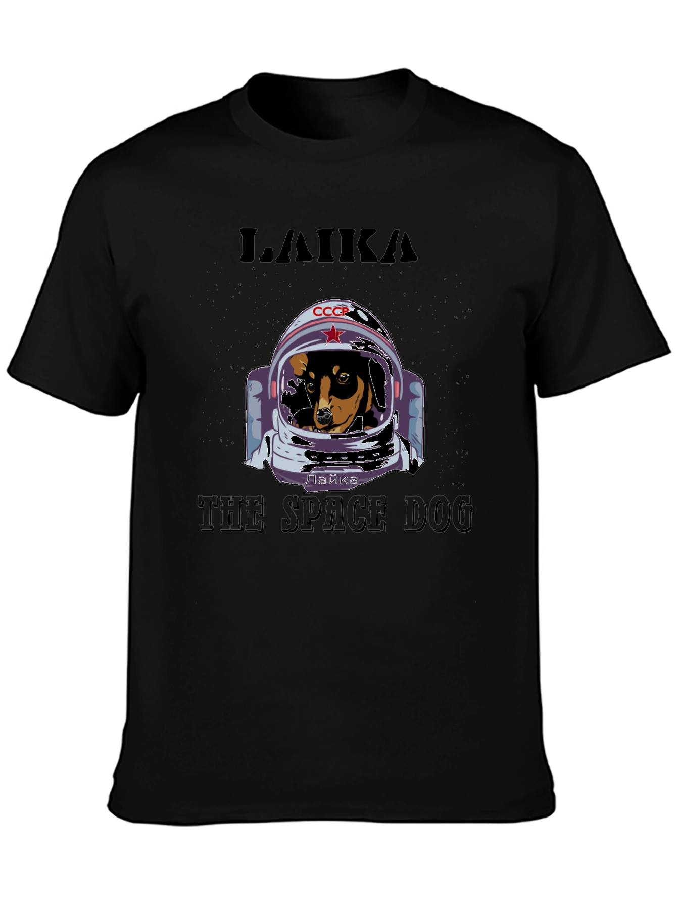Laika Space Dog Graphic Tee - Unisex