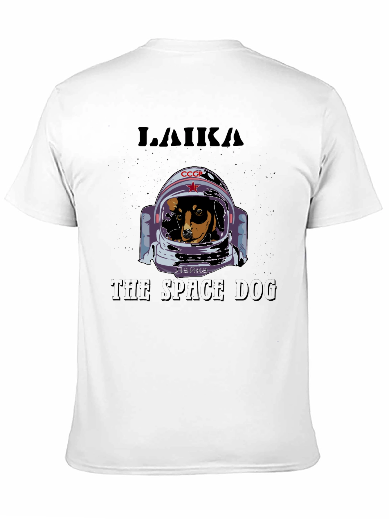 Laika Space Dog Graphic Tee - Unisex