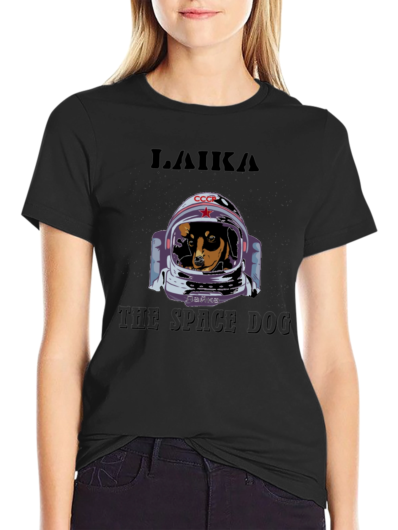 Laika Space Dog Graphic Tee - Unisex