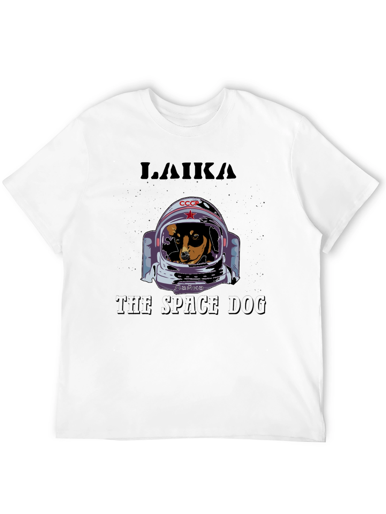 Laika Space Dog Graphic Tee - Unisex