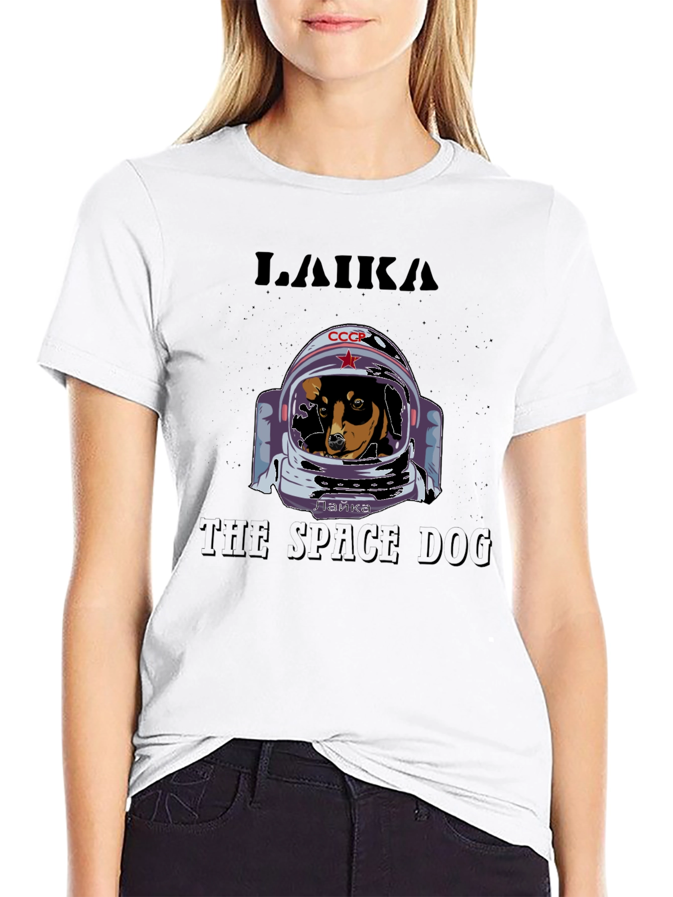 Laika Space Dog Graphic Tee - Unisex