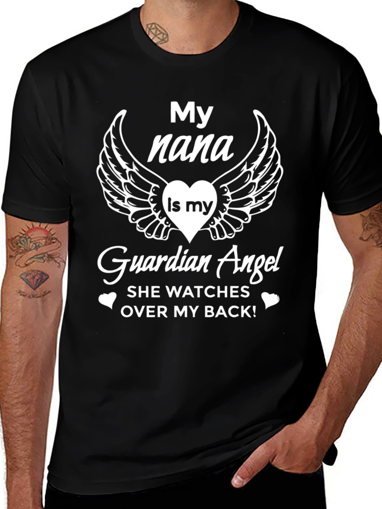 Nana Guardian Angel T-Shirt
