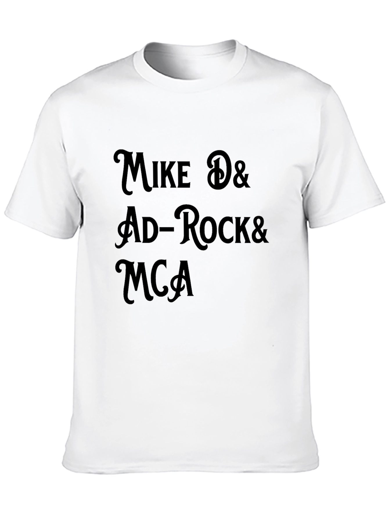 Mike D & Ad-Rock & MCA Black T-Shirt