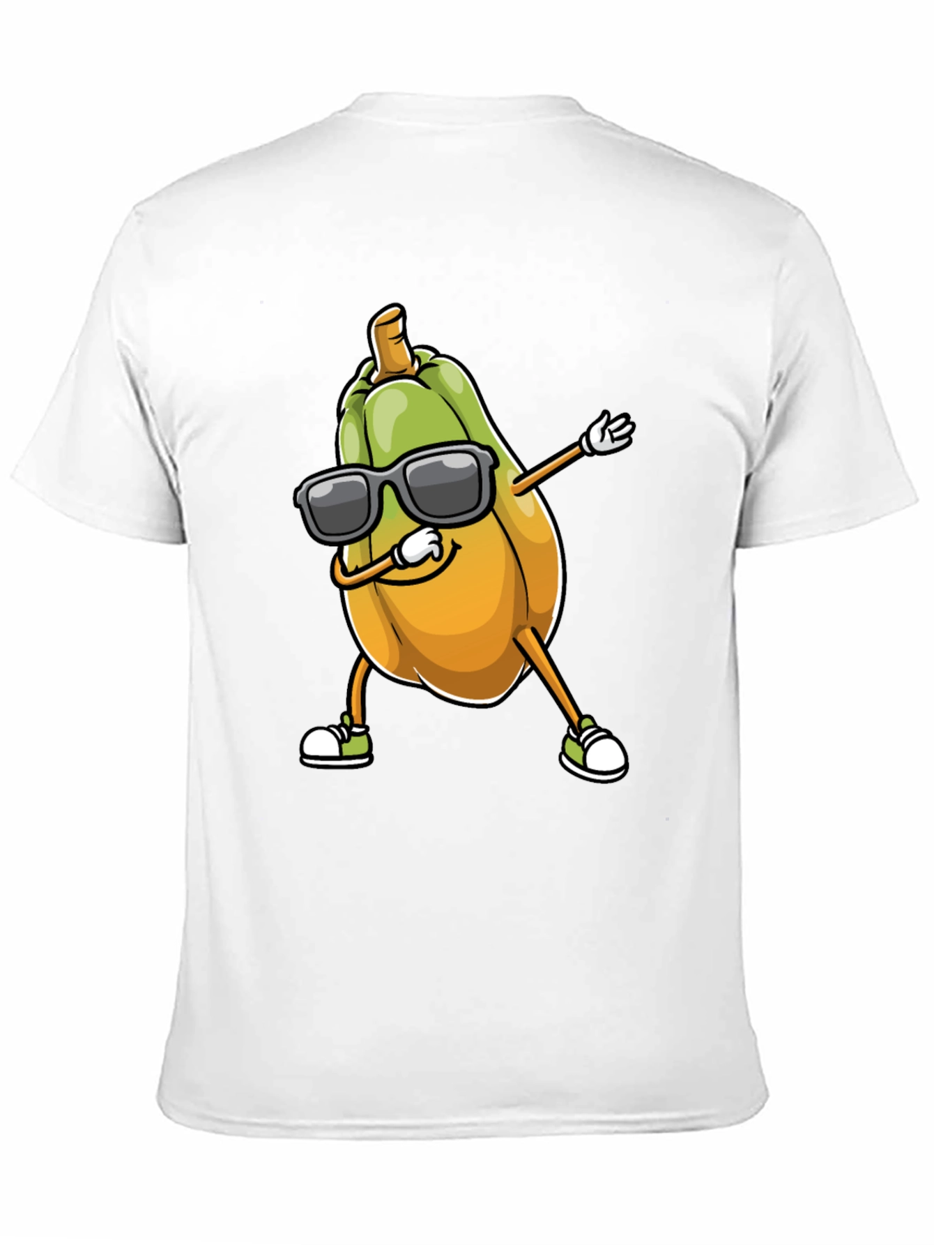 Dabbing Papaya T-Shirt - Cool Fruit Tee