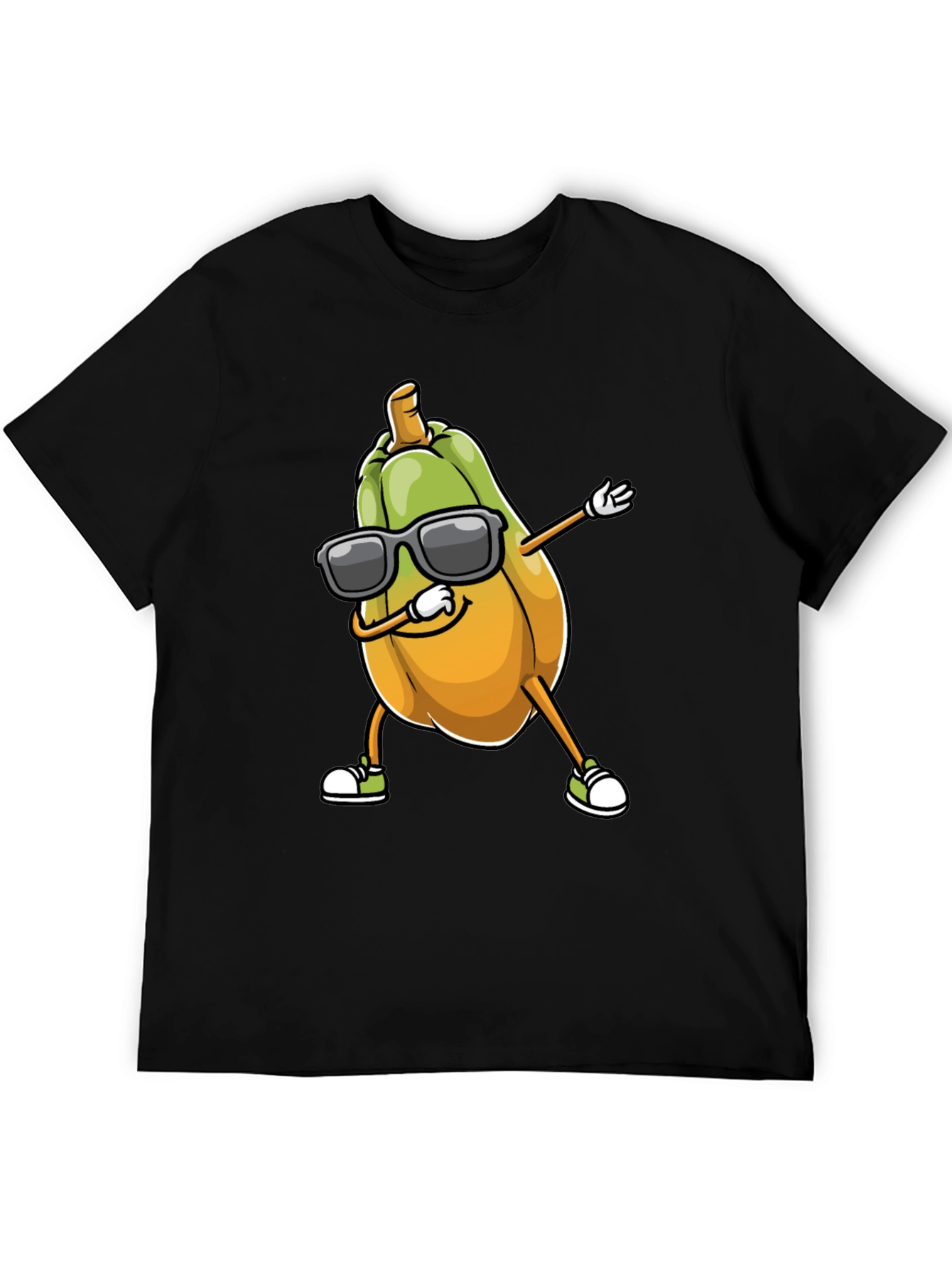 Dabbing Papaya T-Shirt - Cool Fruit Tee