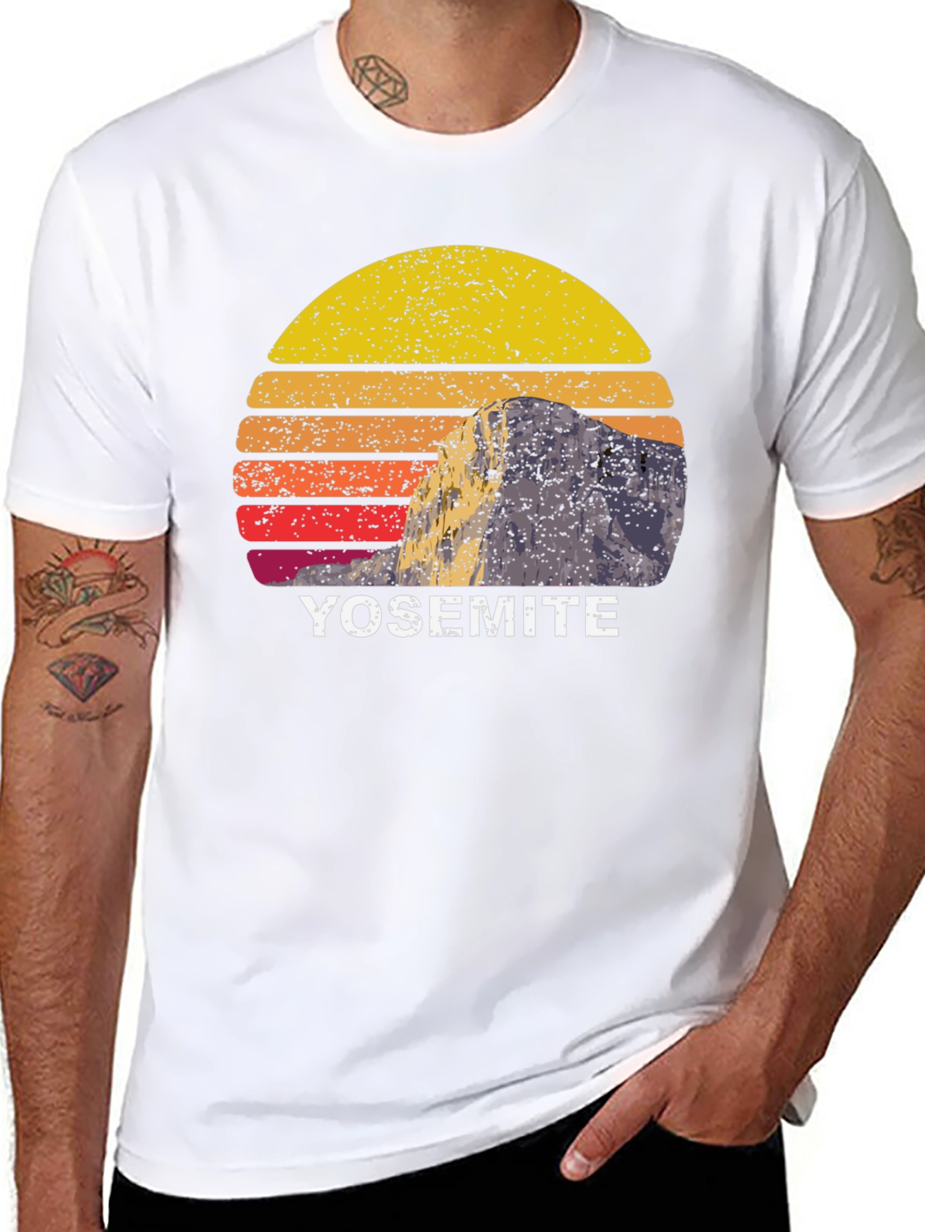 Yosemite Graphic Tee - Retro Style