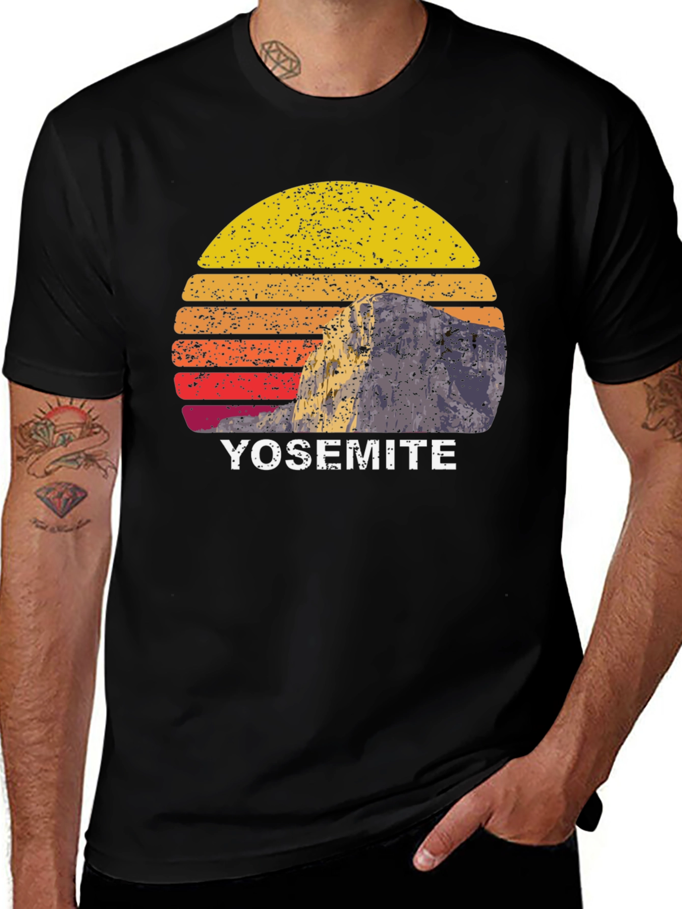 Yosemite Graphic Tee - Retro Style