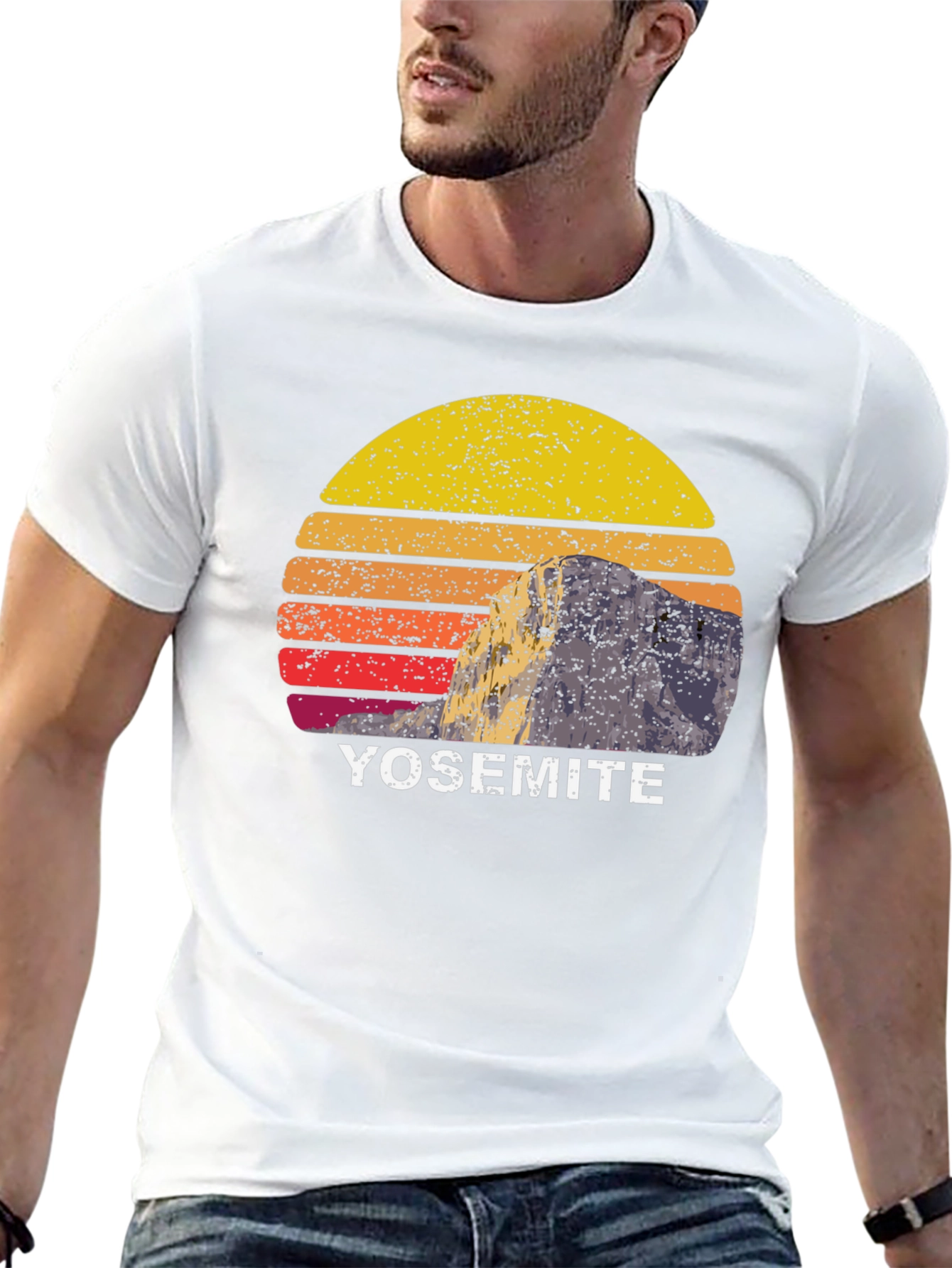 Yosemite Graphic Tee - Retro Style