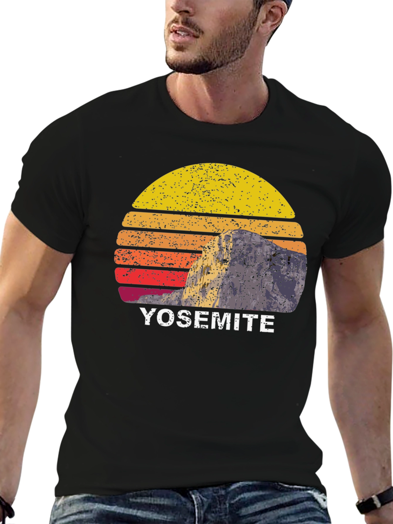 Yosemite Graphic Tee - Retro Style