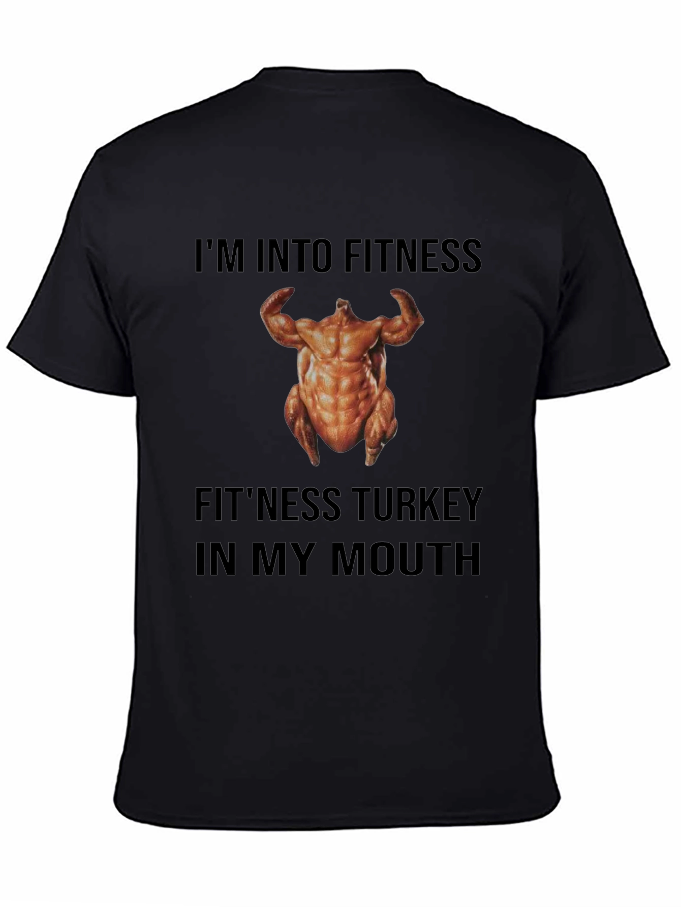 Fitness Turkey T-Shirt - Funny Thanksgiving Workout Tee
