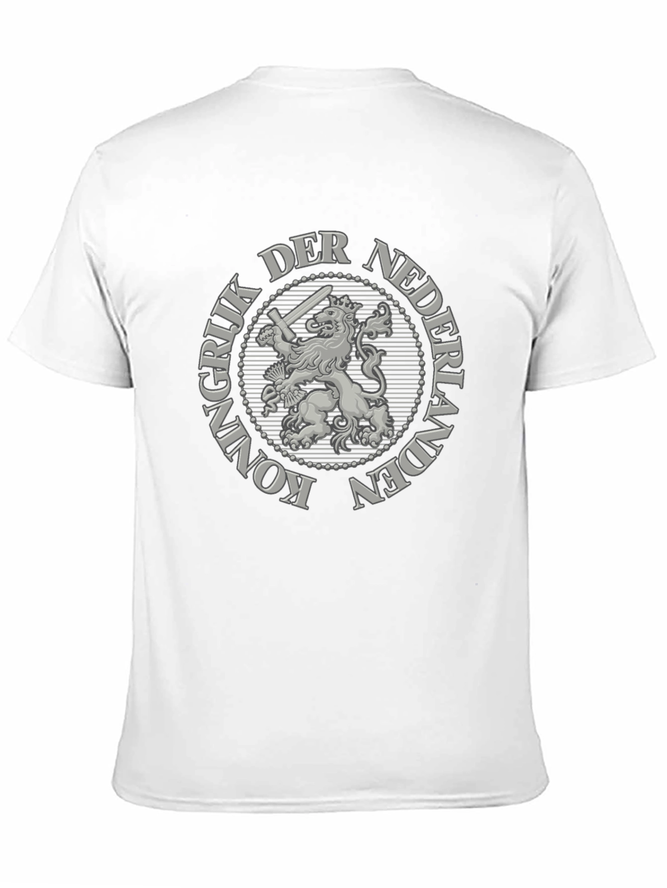 Netherlands Lion Graphic T-Shirt - Black