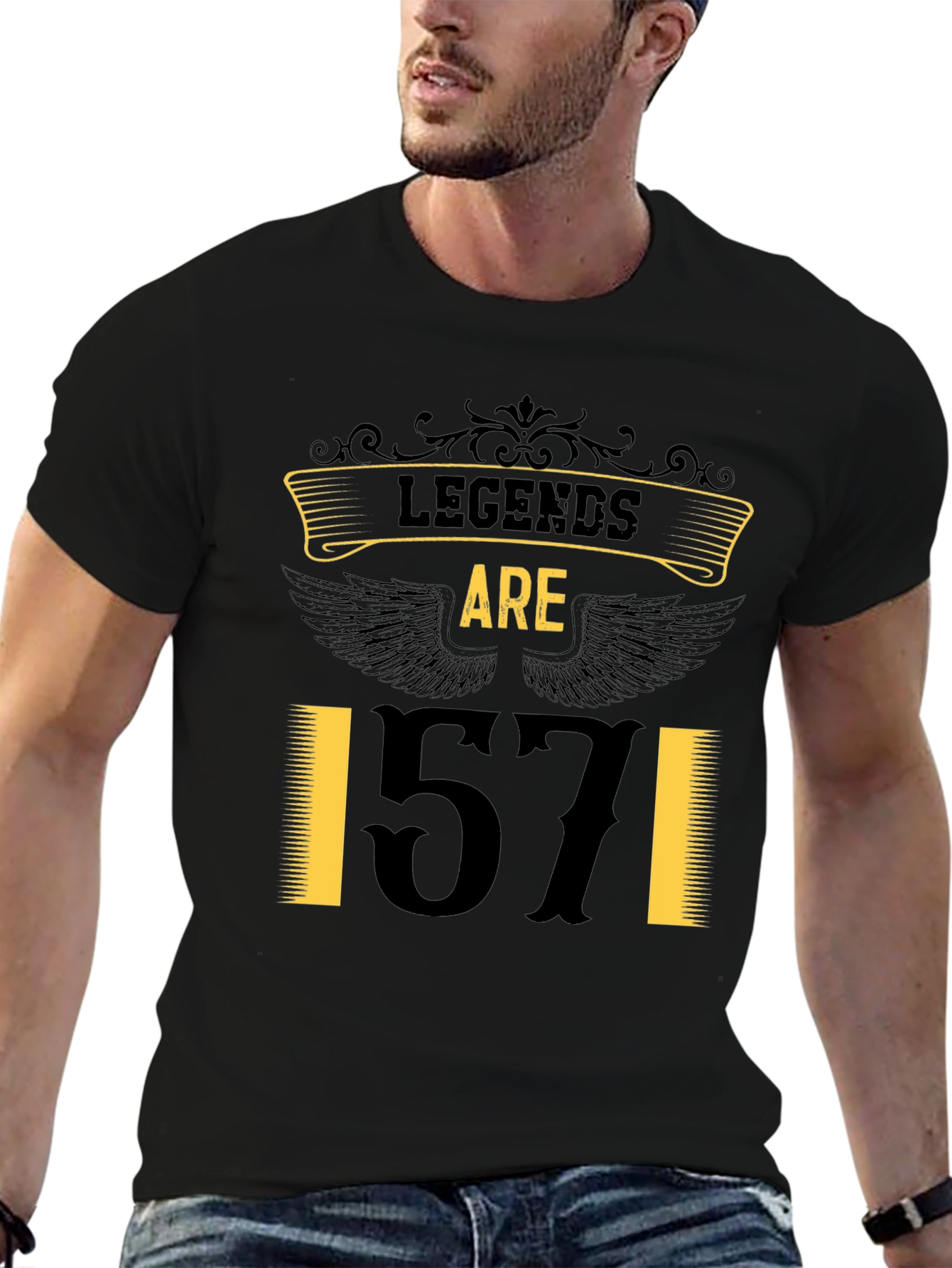 Legends Are 57 T-Shirt - Birthday Gift Tee