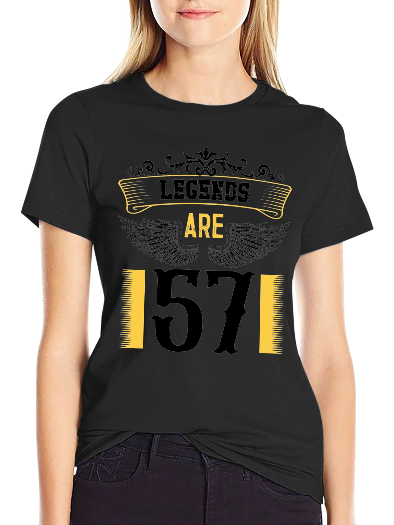 Legends Are 57 T-Shirt - Birthday Gift Tee