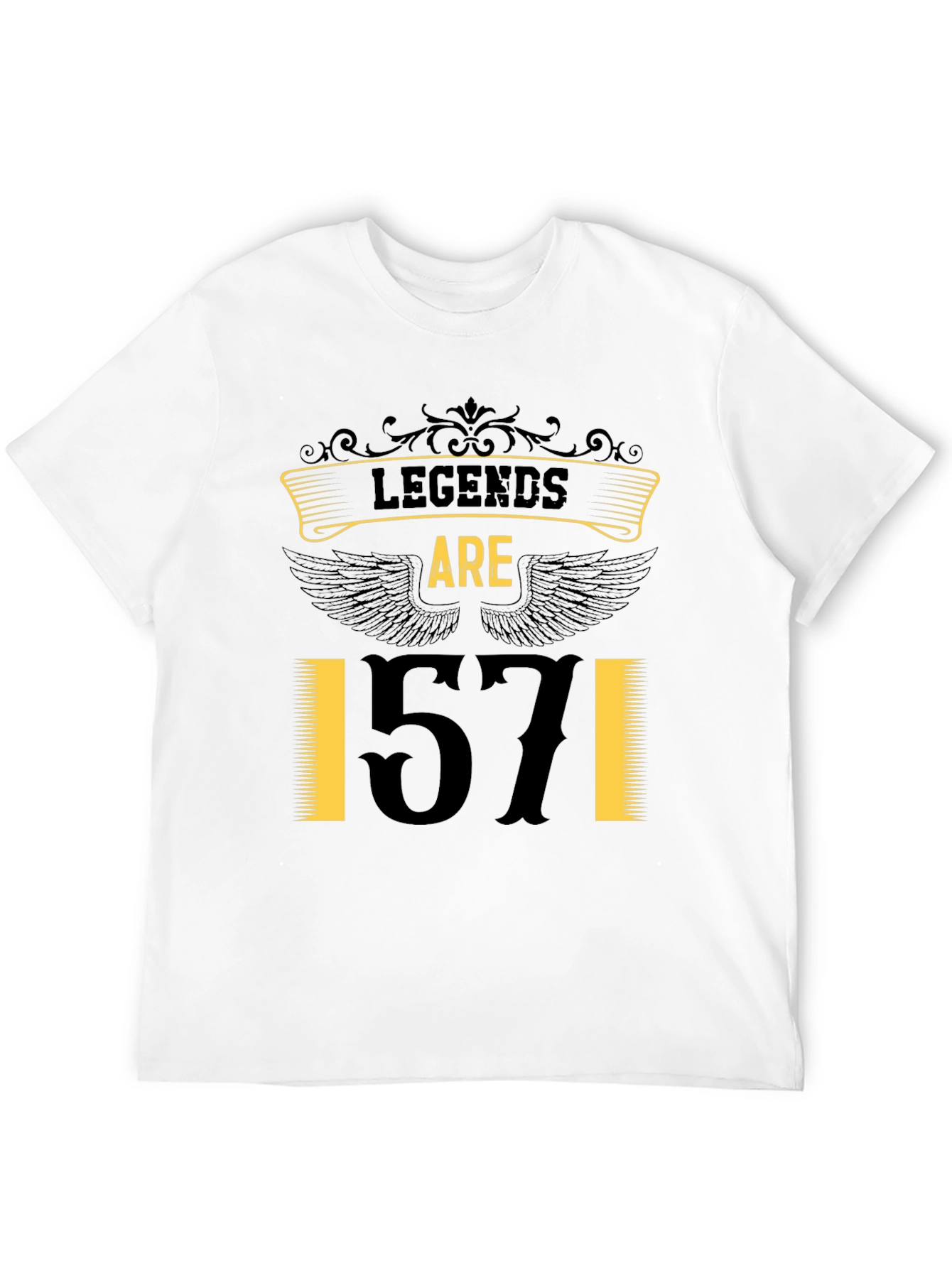 Legends Are 57 T-Shirt - Birthday Gift Tee
