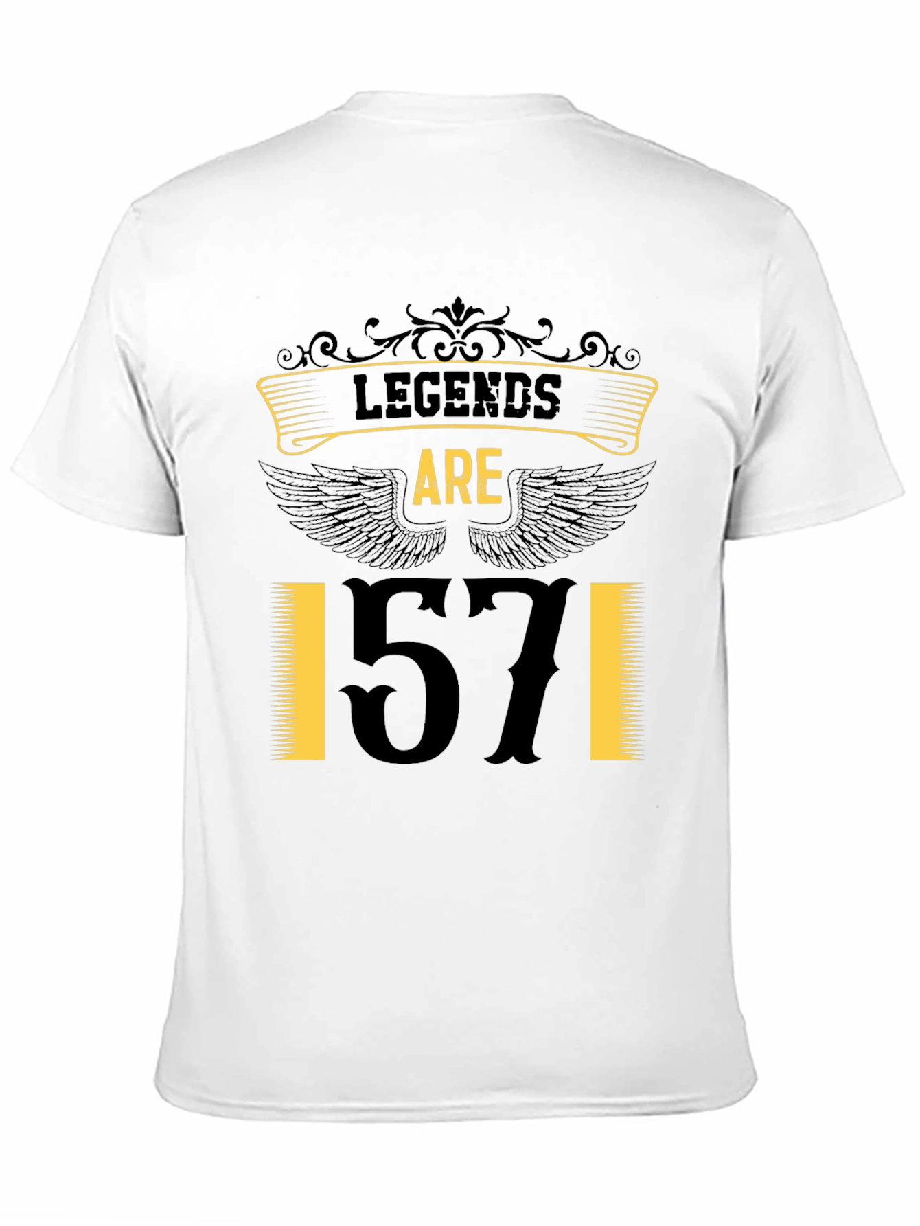 Legends Are 57 T-Shirt - Birthday Gift Tee