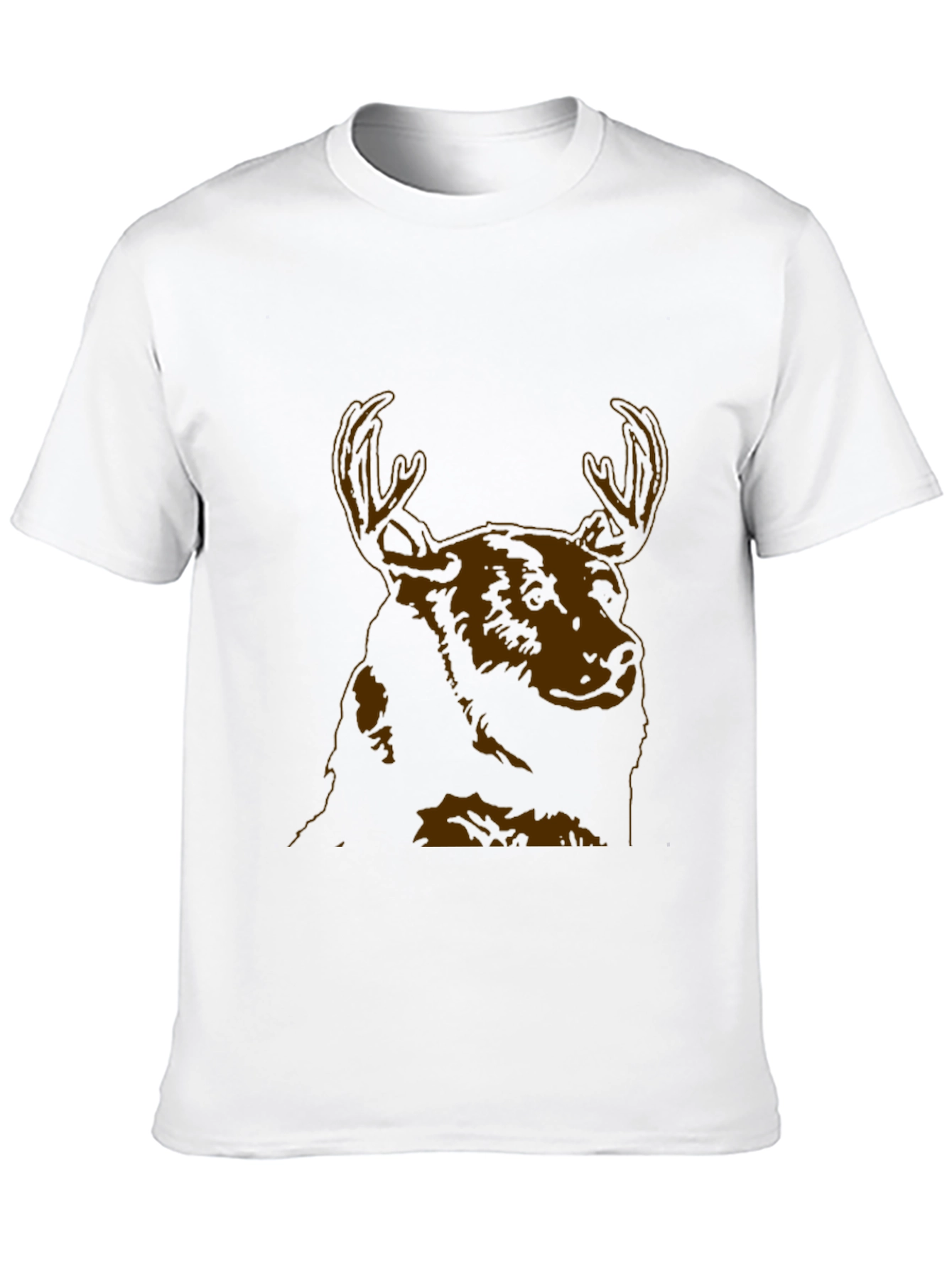 Moose Graphic Black T-Shirt