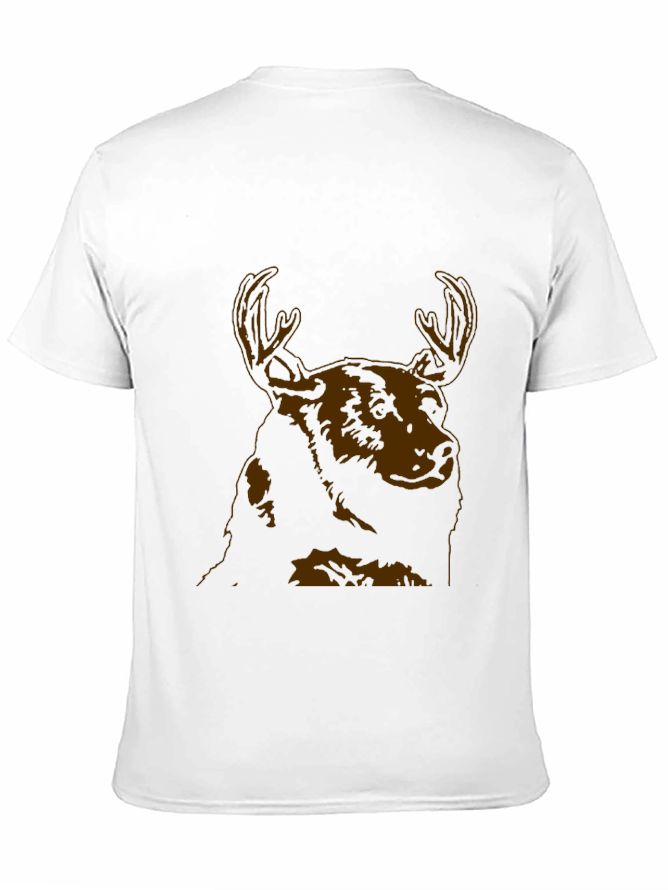 Moose Graphic Black T-Shirt