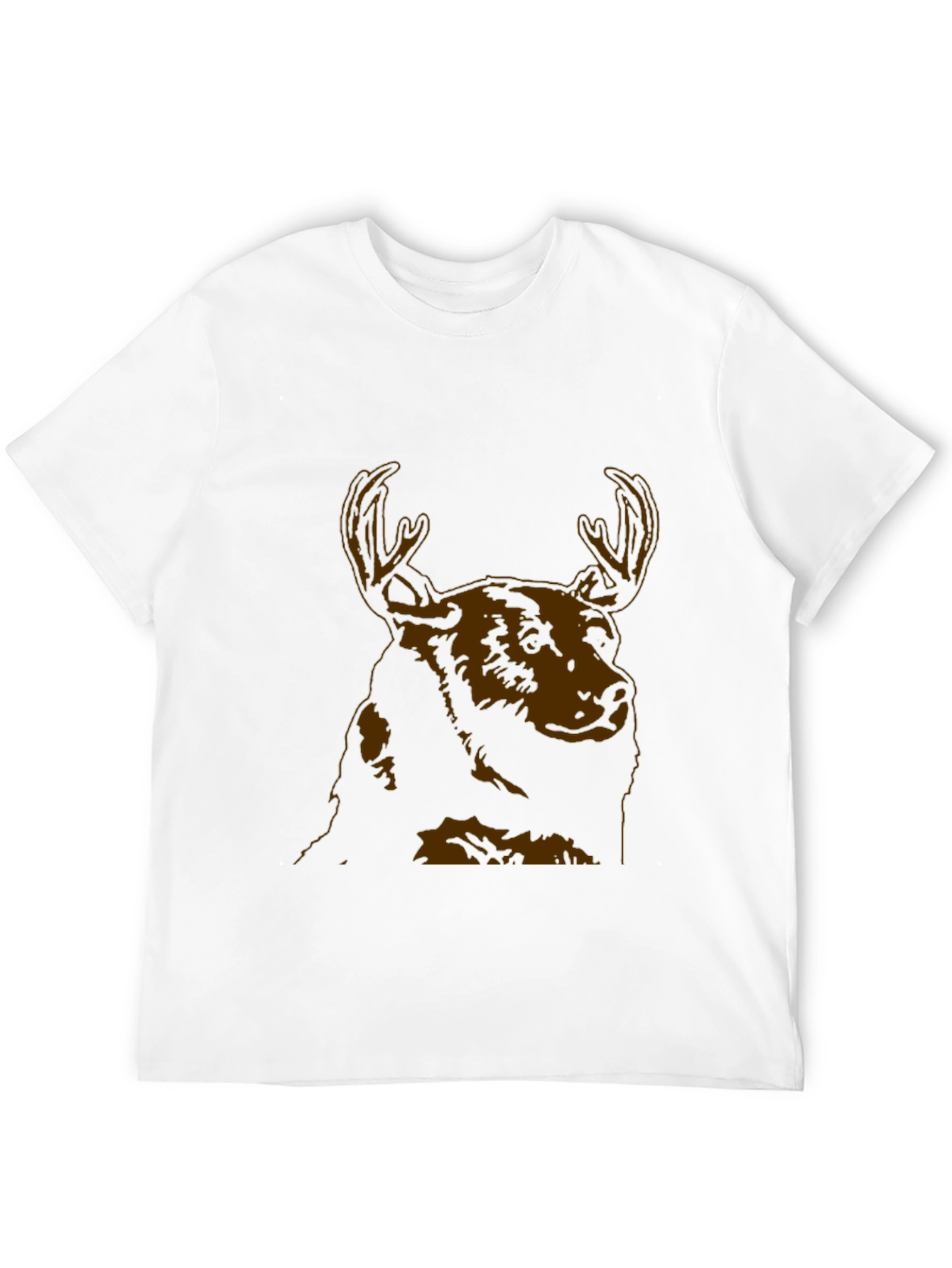 Moose Graphic Black T-Shirt