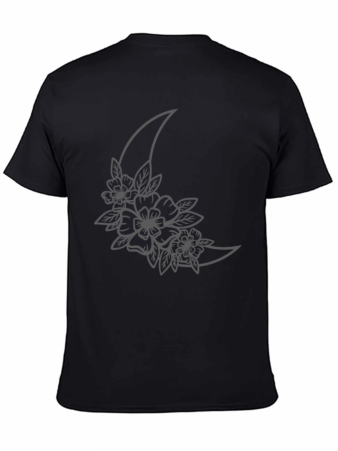 Moon Floral Graphic T-Shirt