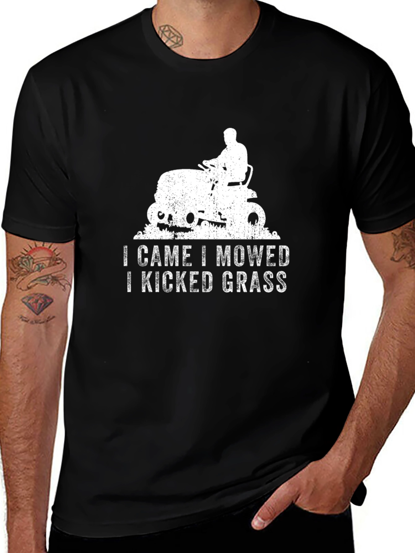 I Came I Mowed I Kicked Grass T-Shirt