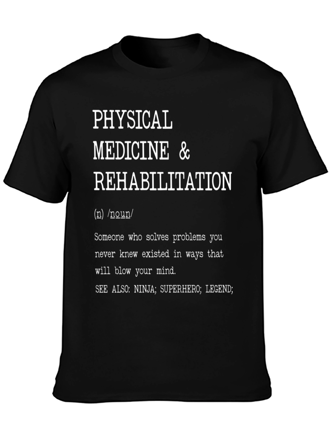 Physical Medicine & Rehab Definition T-Shirt