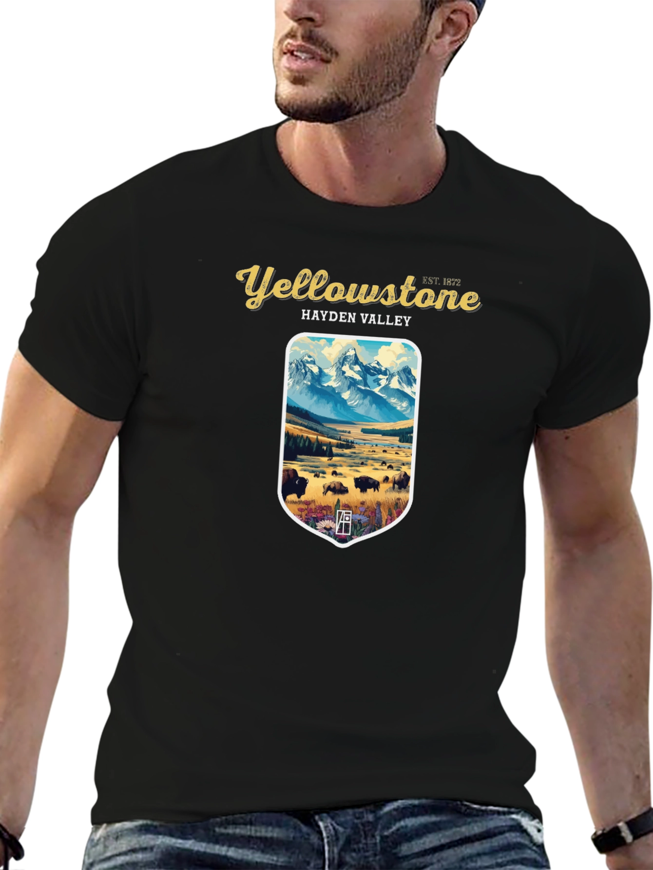 Yellowstone Hayden Valley Graphic Tee