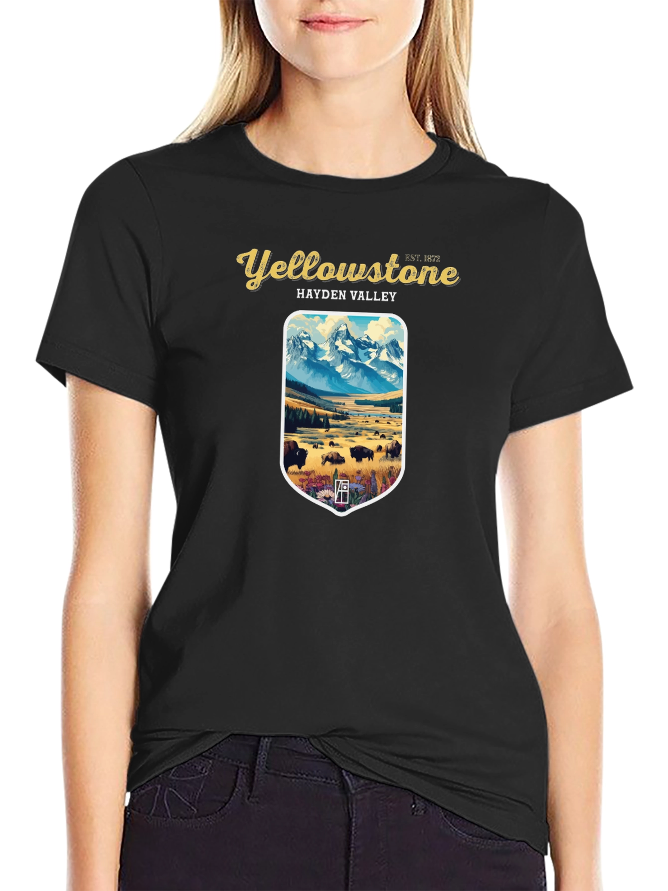 Yellowstone Hayden Valley Graphic Tee