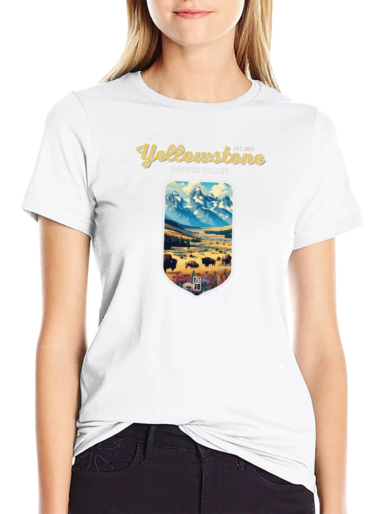 Yellowstone Hayden Valley Graphic Tee