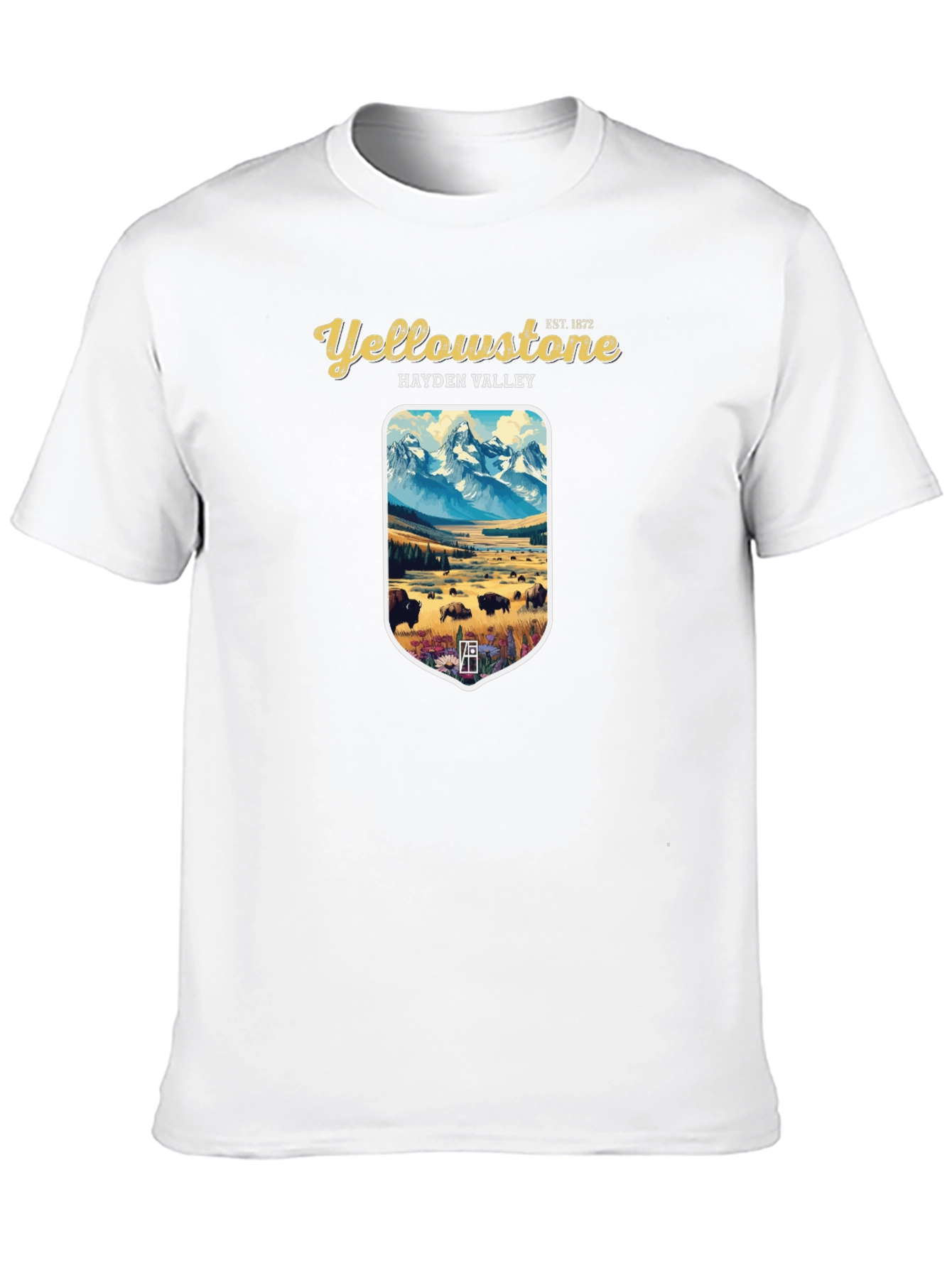 Yellowstone Hayden Valley Graphic Tee