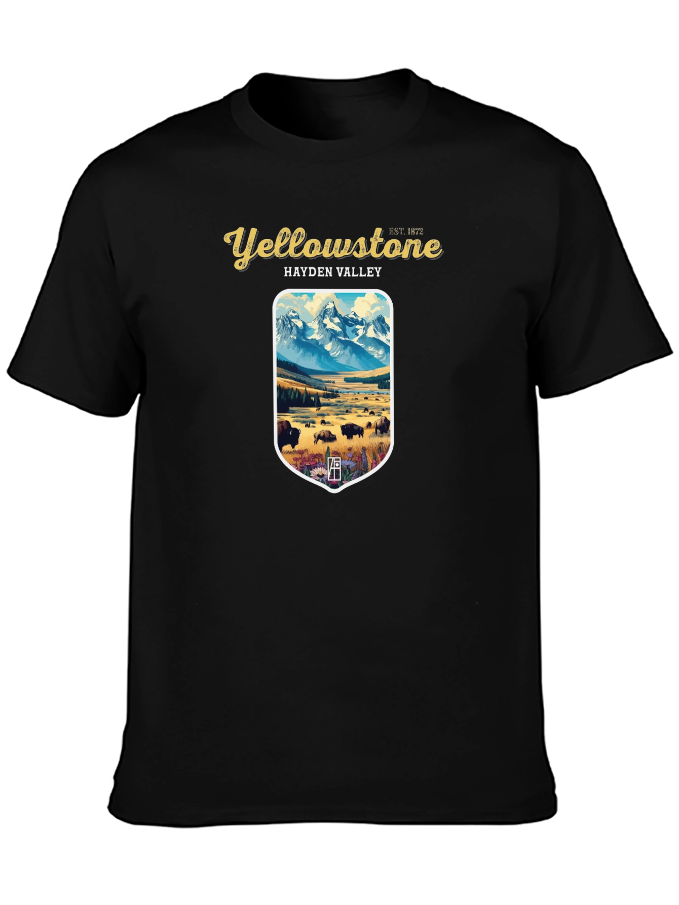 Yellowstone Hayden Valley Graphic Tee