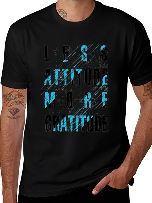 Less Attitude More Gratitude Graphic Tee