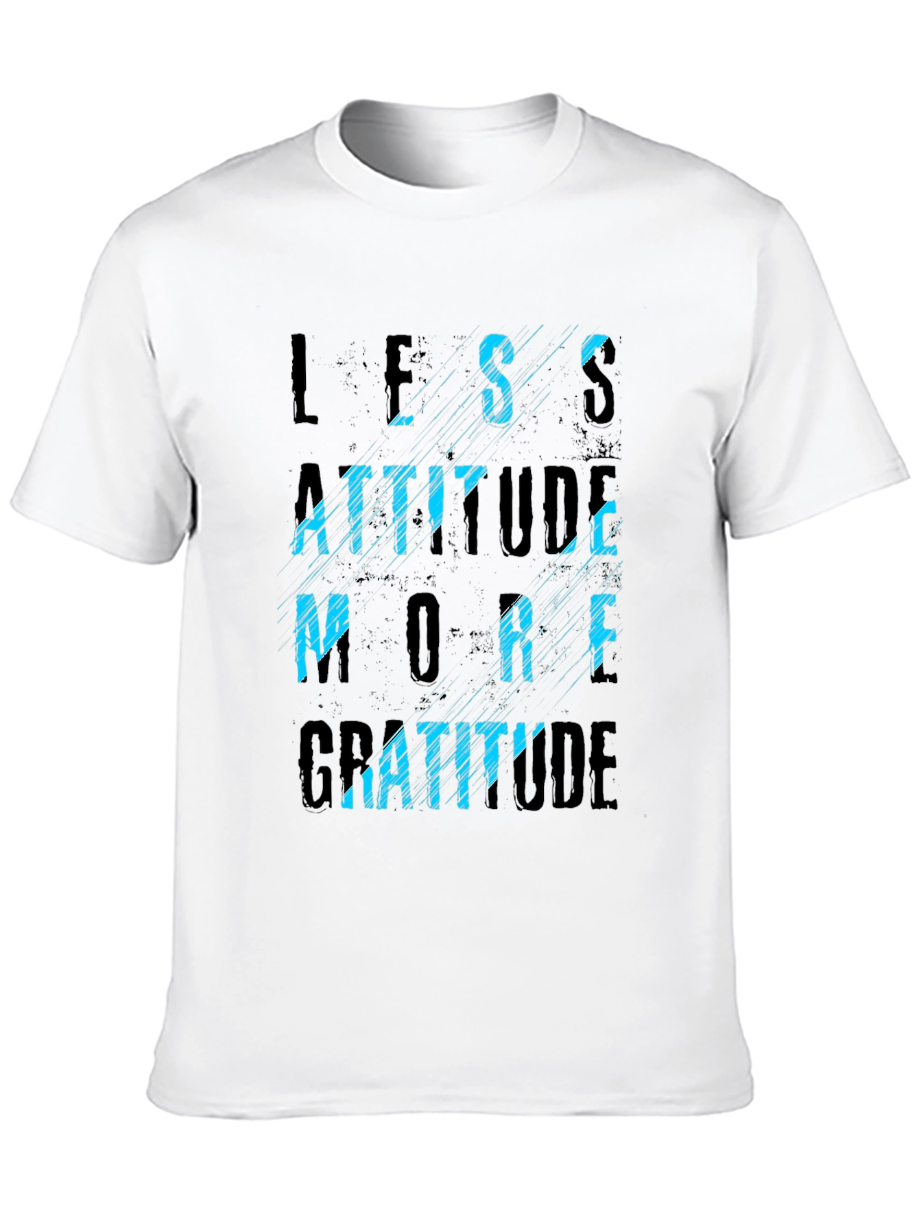 Less Attitude More Gratitude Graphic Tee